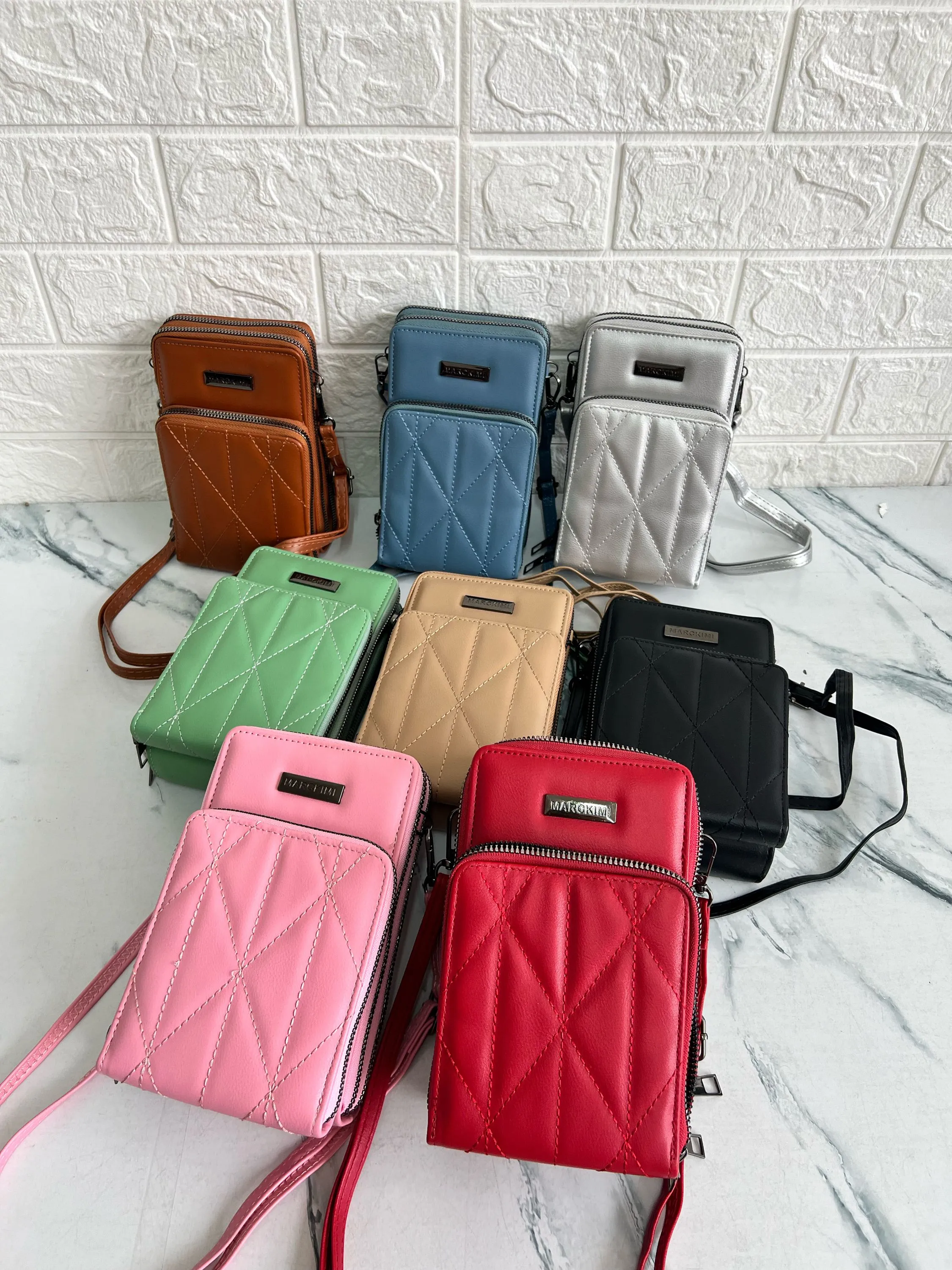 Bolsa porta celular 3 zíper 5015