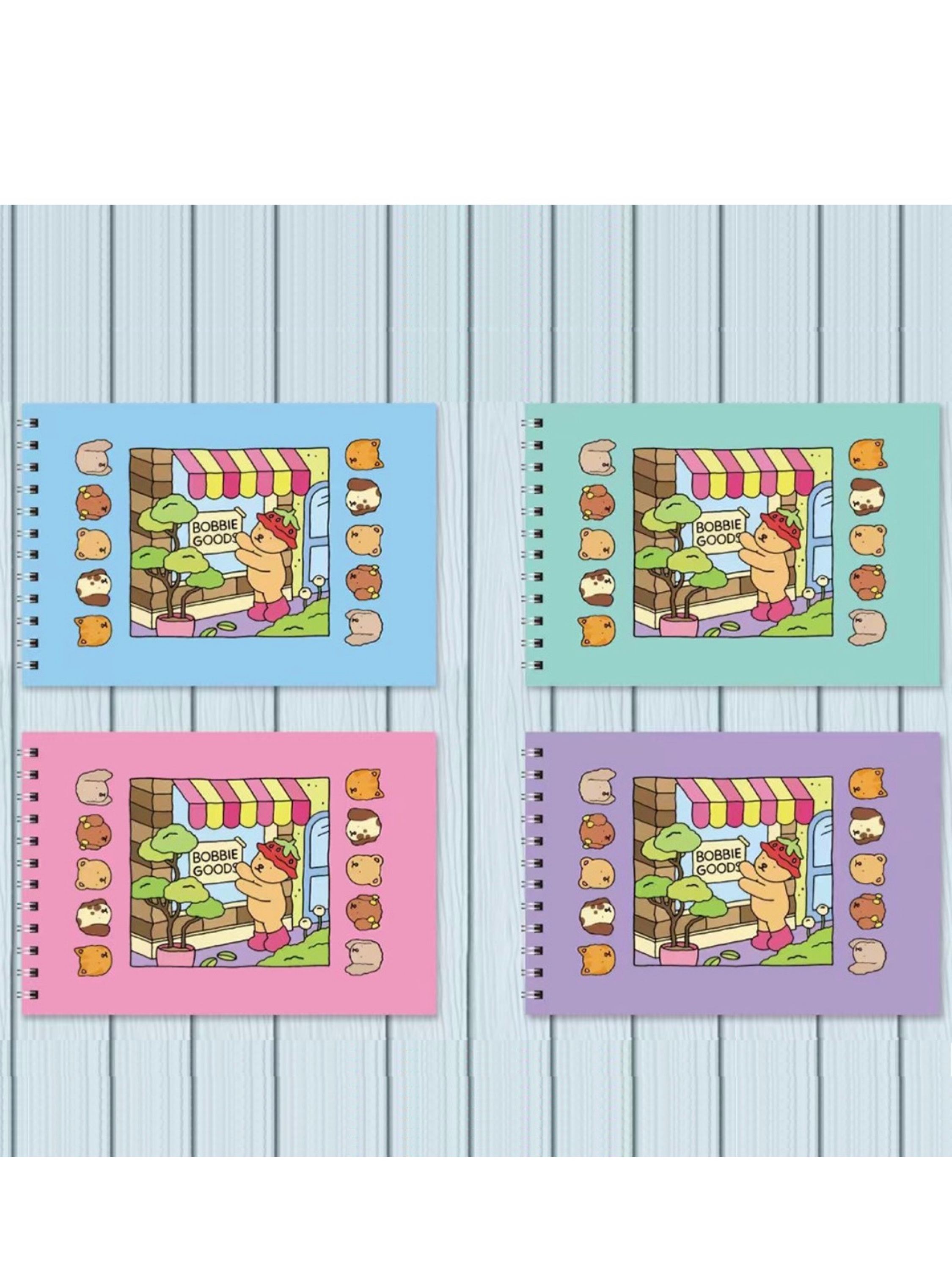 Kit 10 peças Livro de Colorir Capa Dura 50 Página