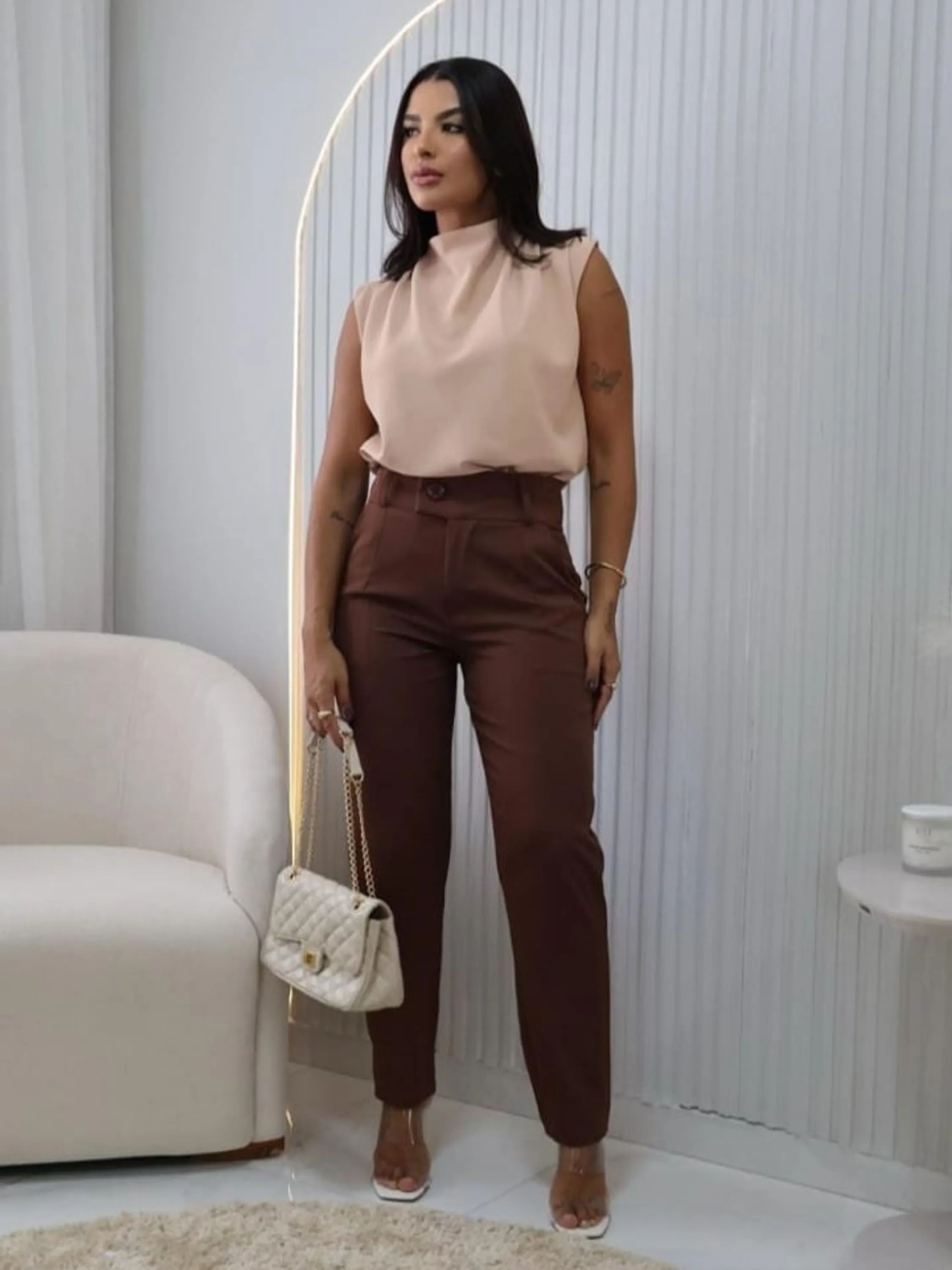 Calça Feminina Social Alfaiataria ⭐