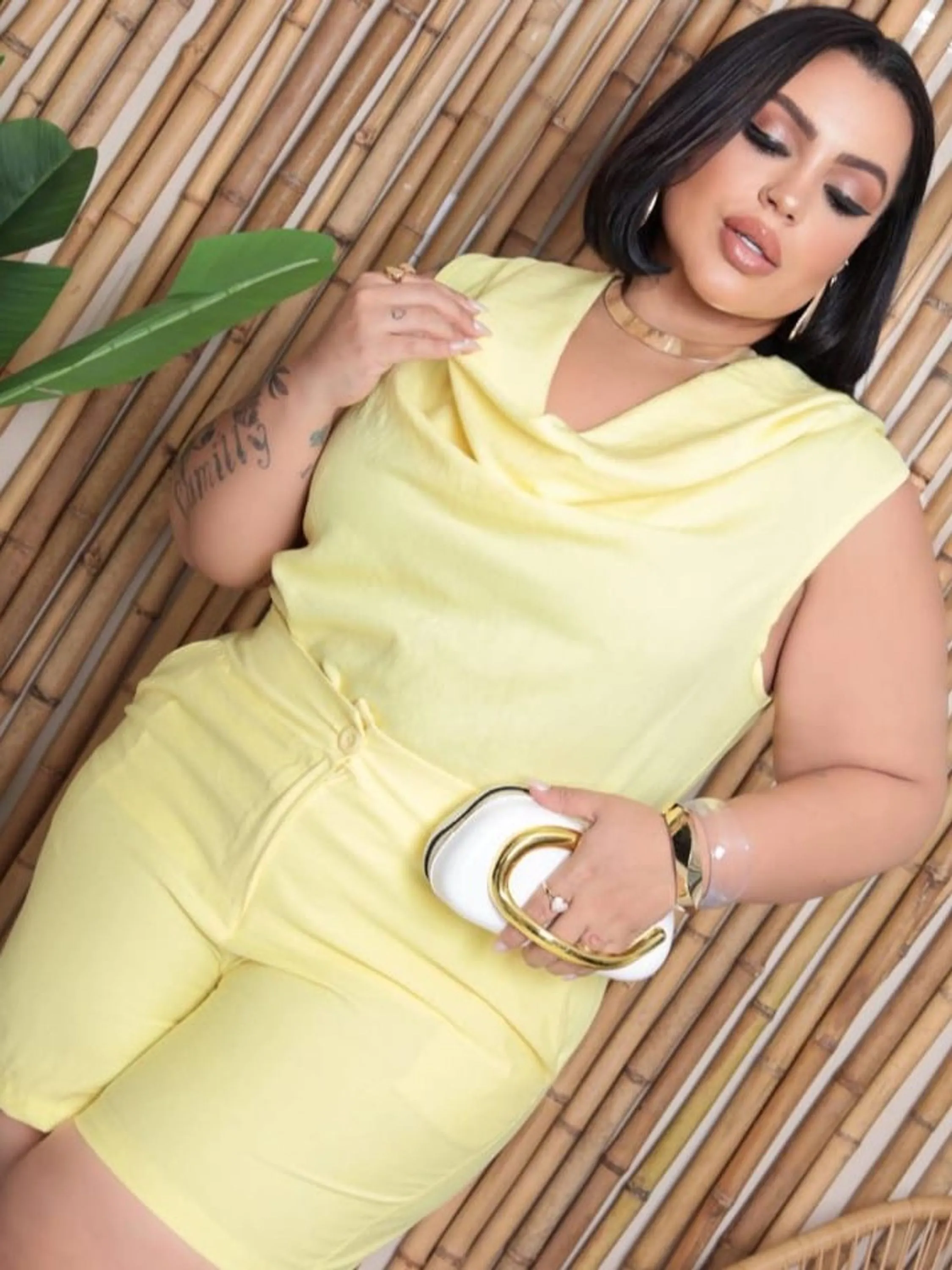 Conjunto Plus Size Alfaiataria ⭐