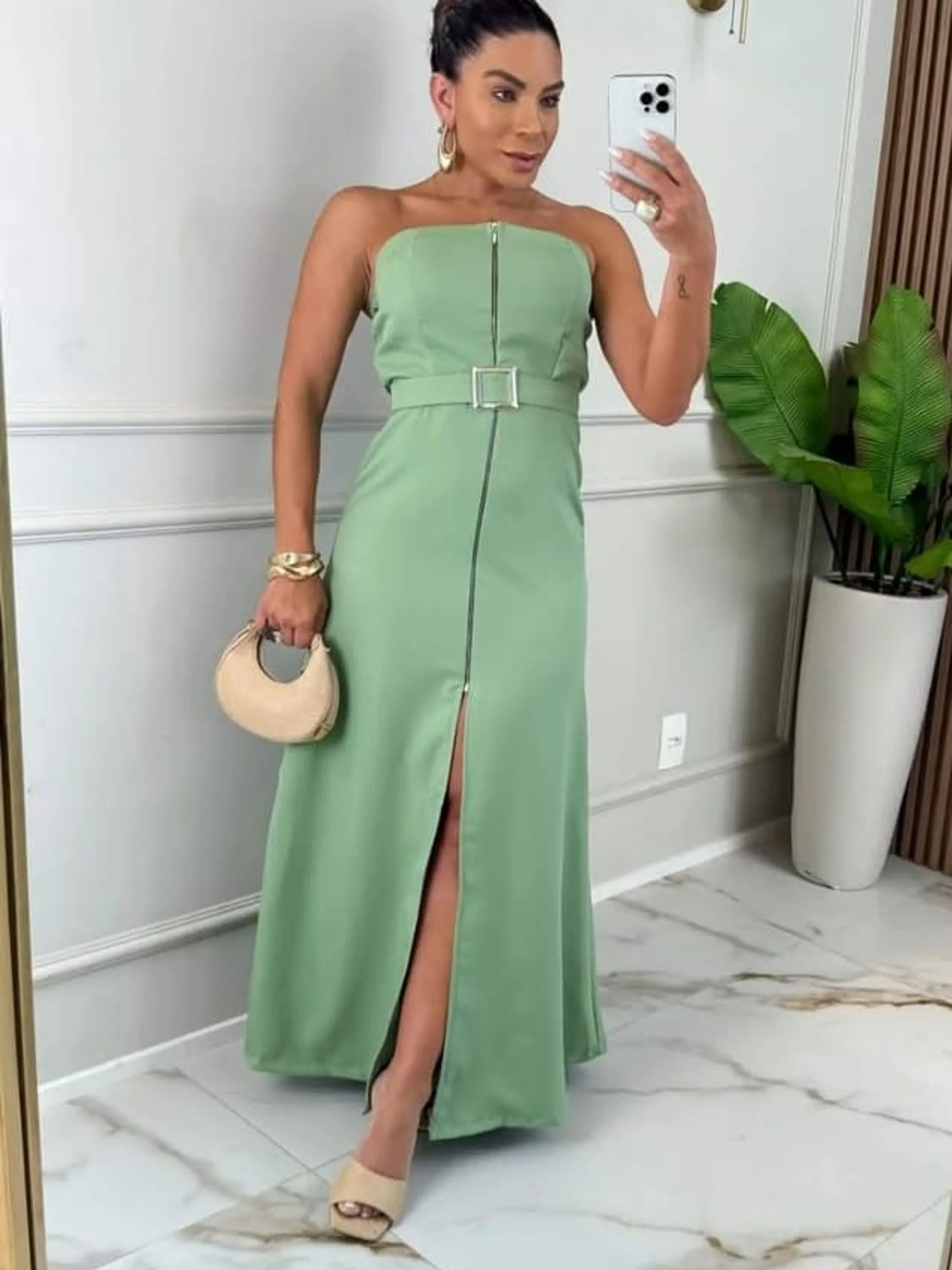 Vestido Tomara que Caia em Alfaiataria ⭐