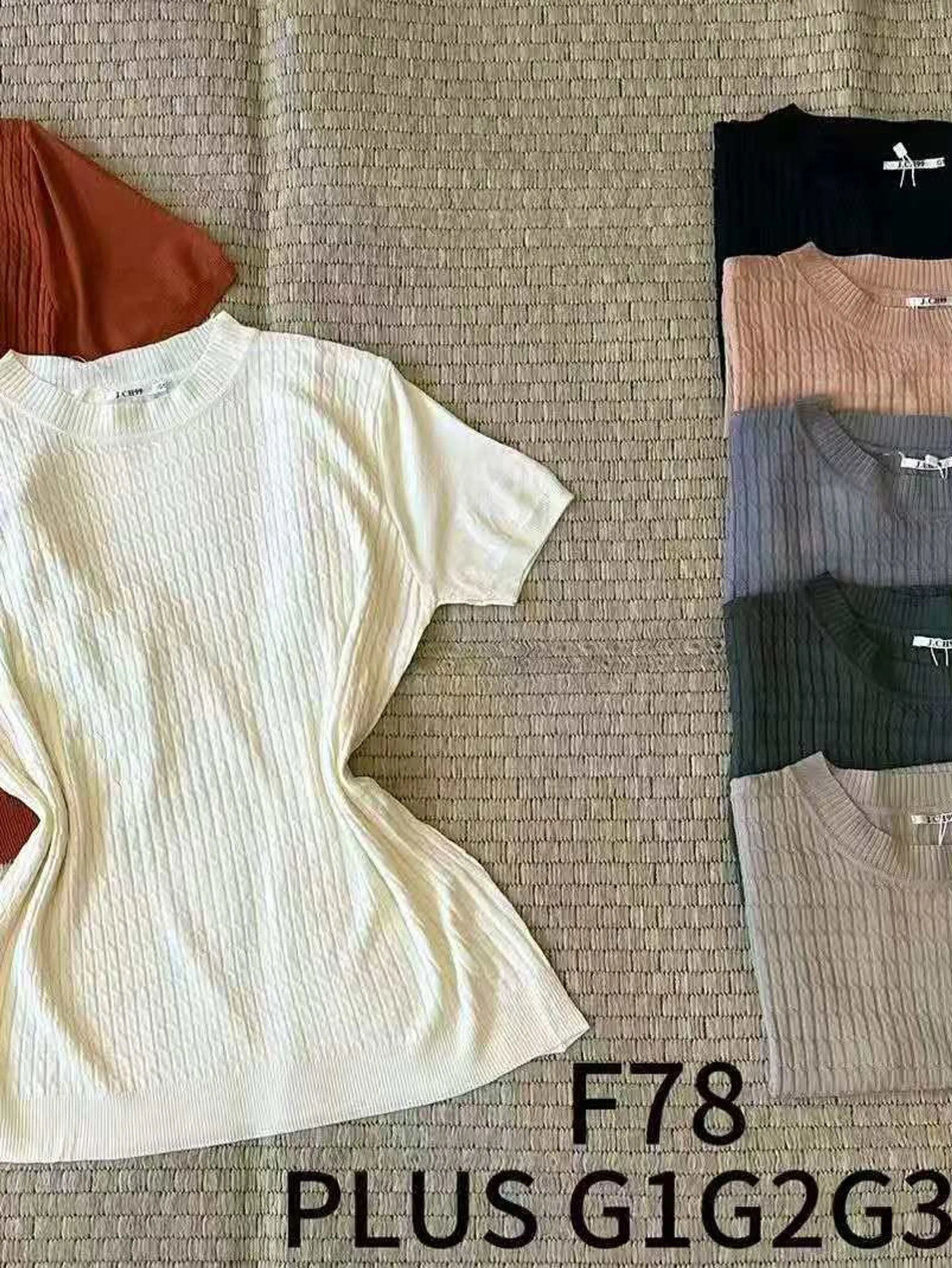 Camiseta Feminina plus Tecido modal Com Elastico
