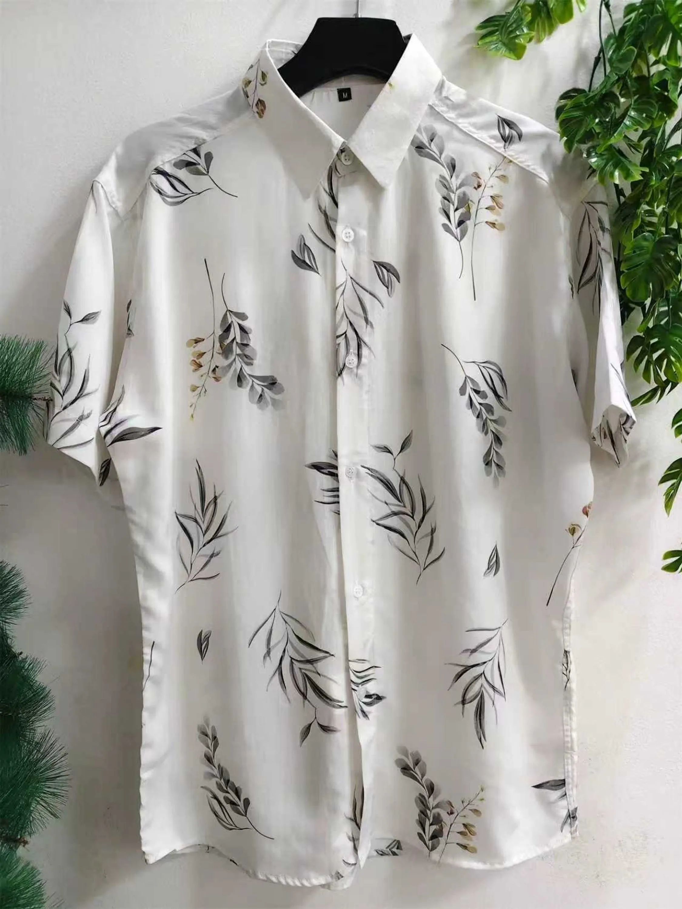 Camisa Floral Havaiana Praia Verão Masculino 100% Viscose