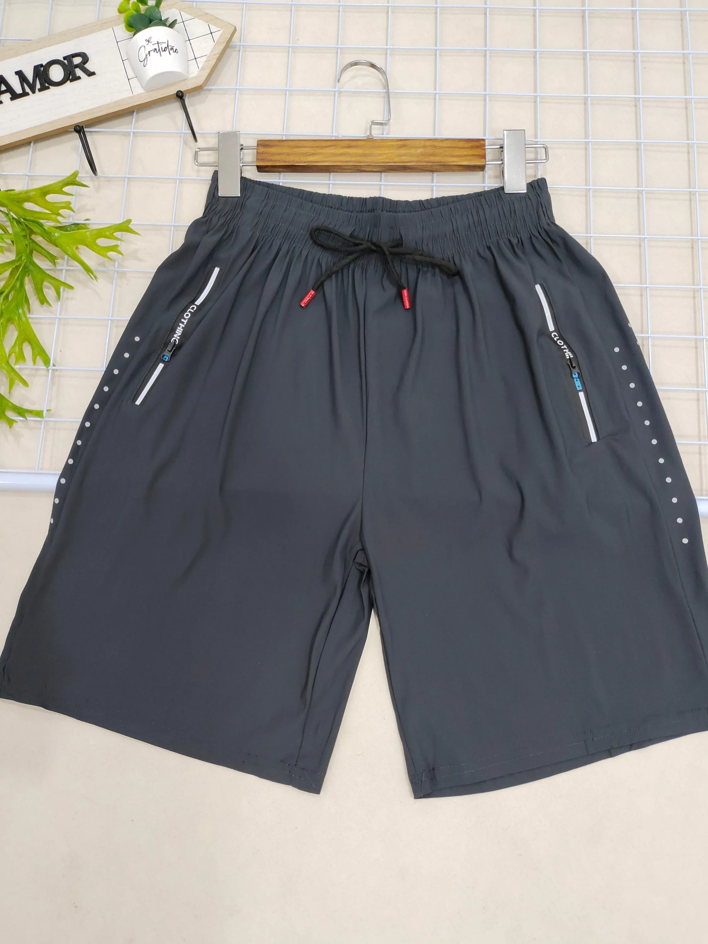 shorts masculinos de secagem rápida