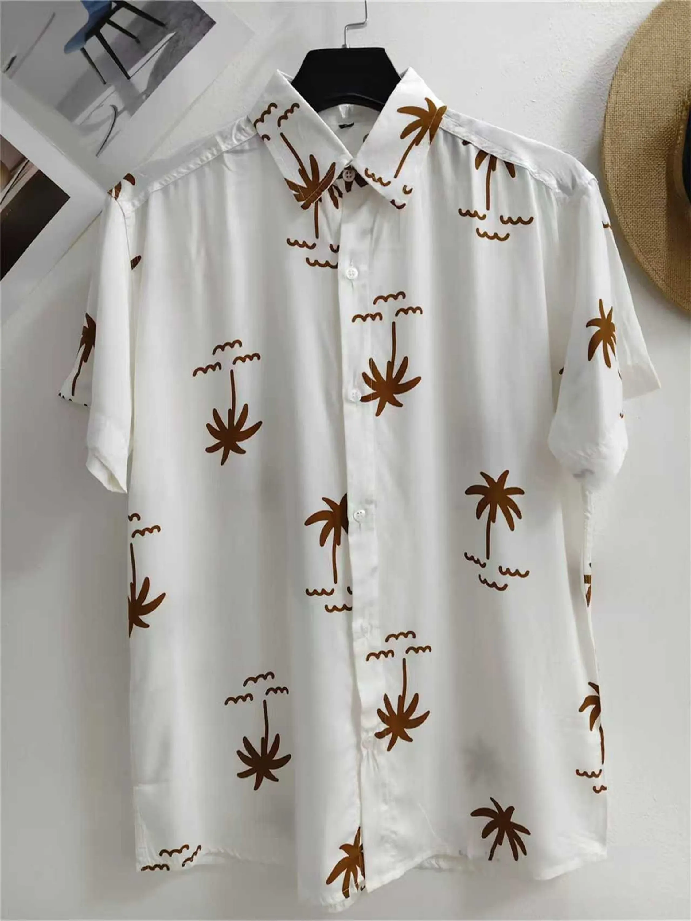 Camisa Floral Havaiana Praia Verão Masculino 100% Viscose