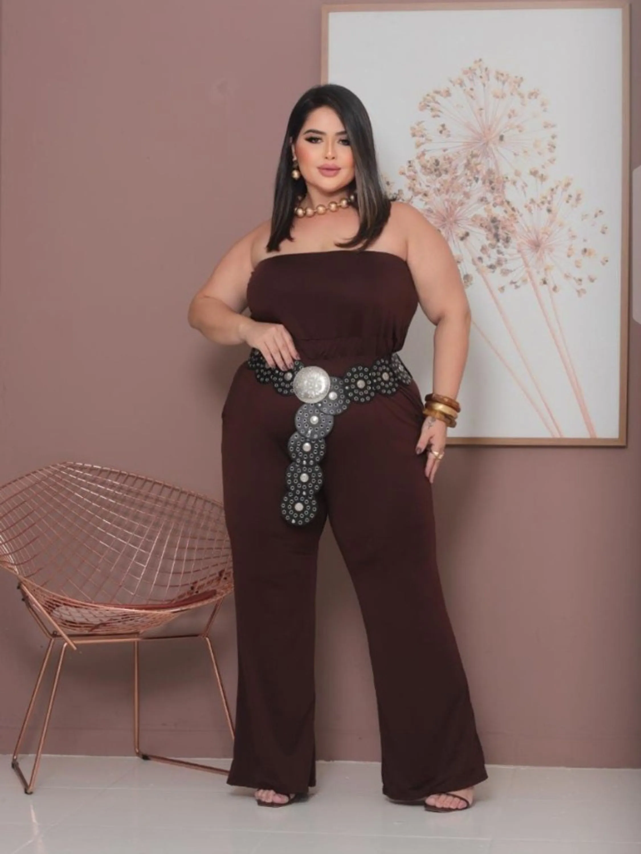 Macacão plus size