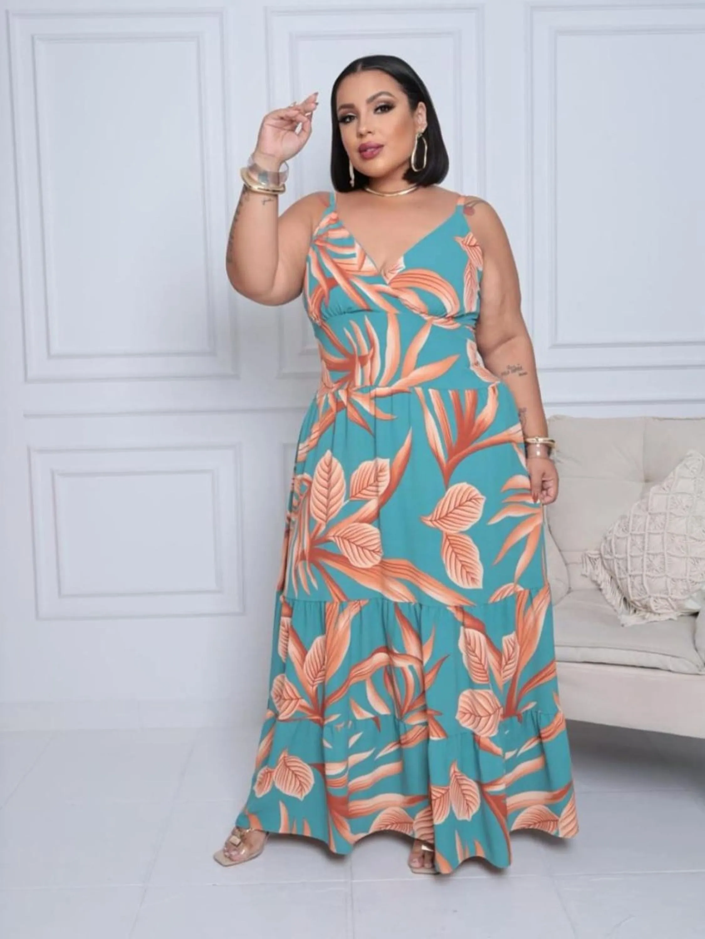 Vestido plus size Isabela