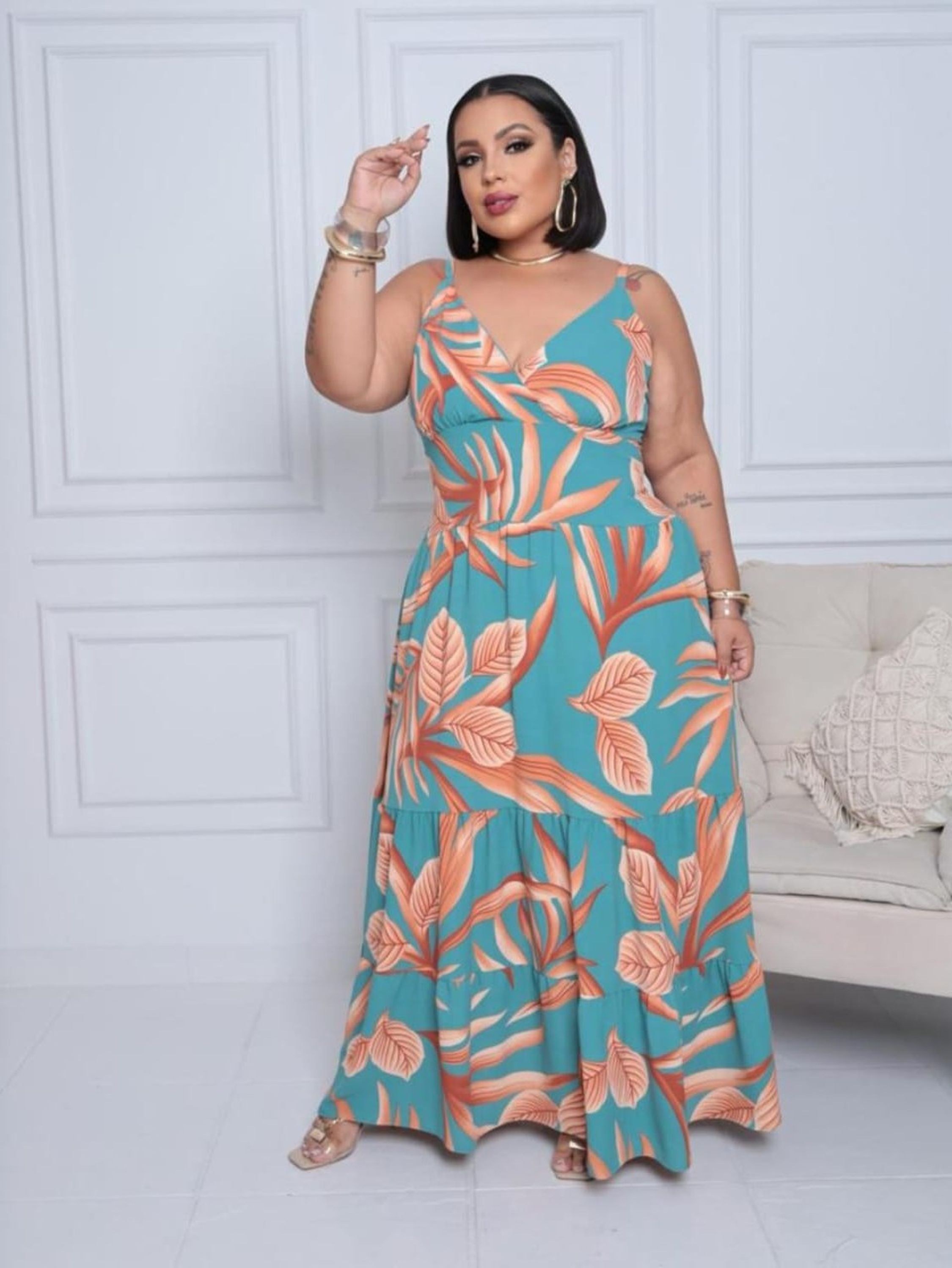 Vestido plus size Isabela