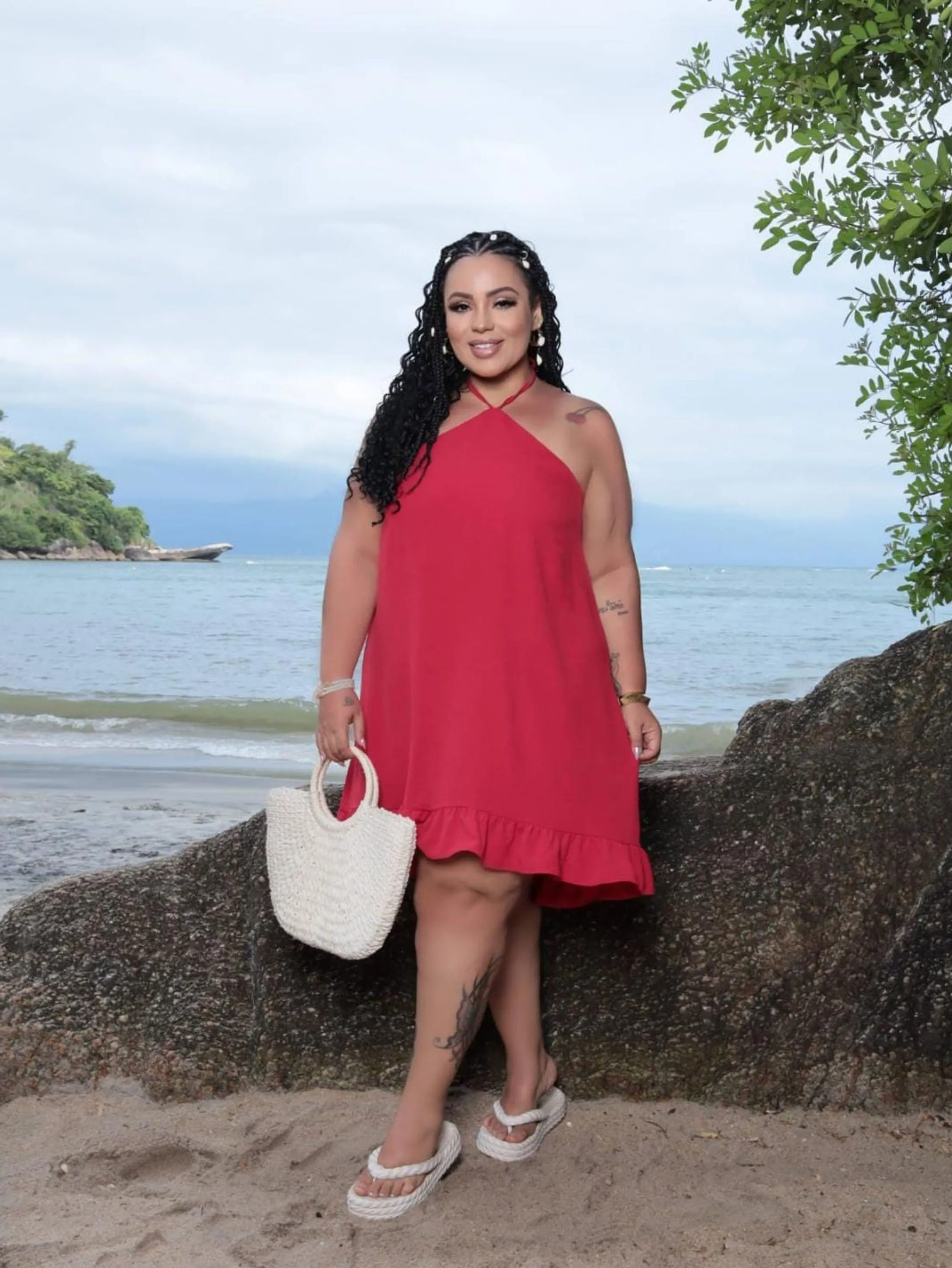 Veste frente única forrado