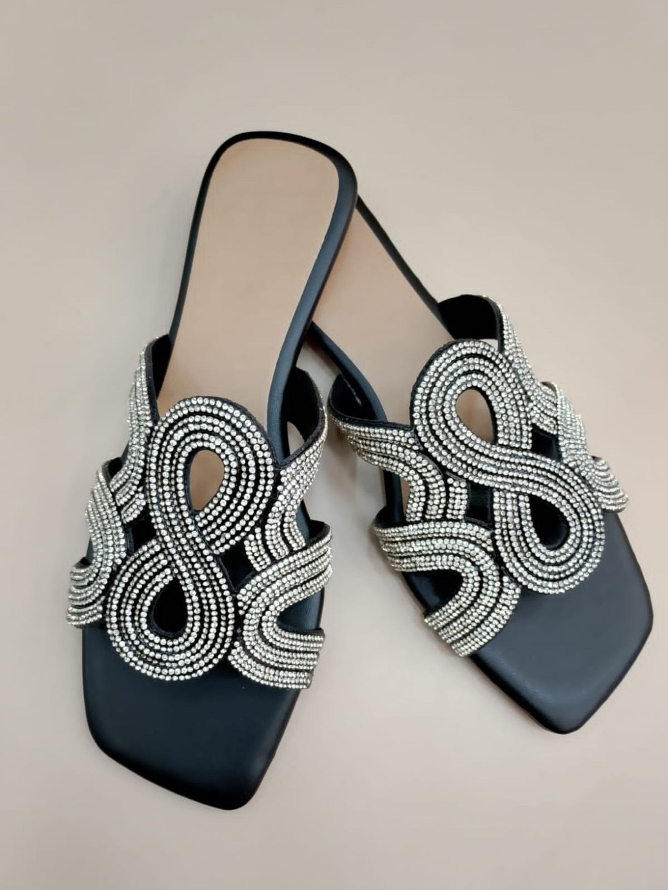 Rasteirinha com brilho