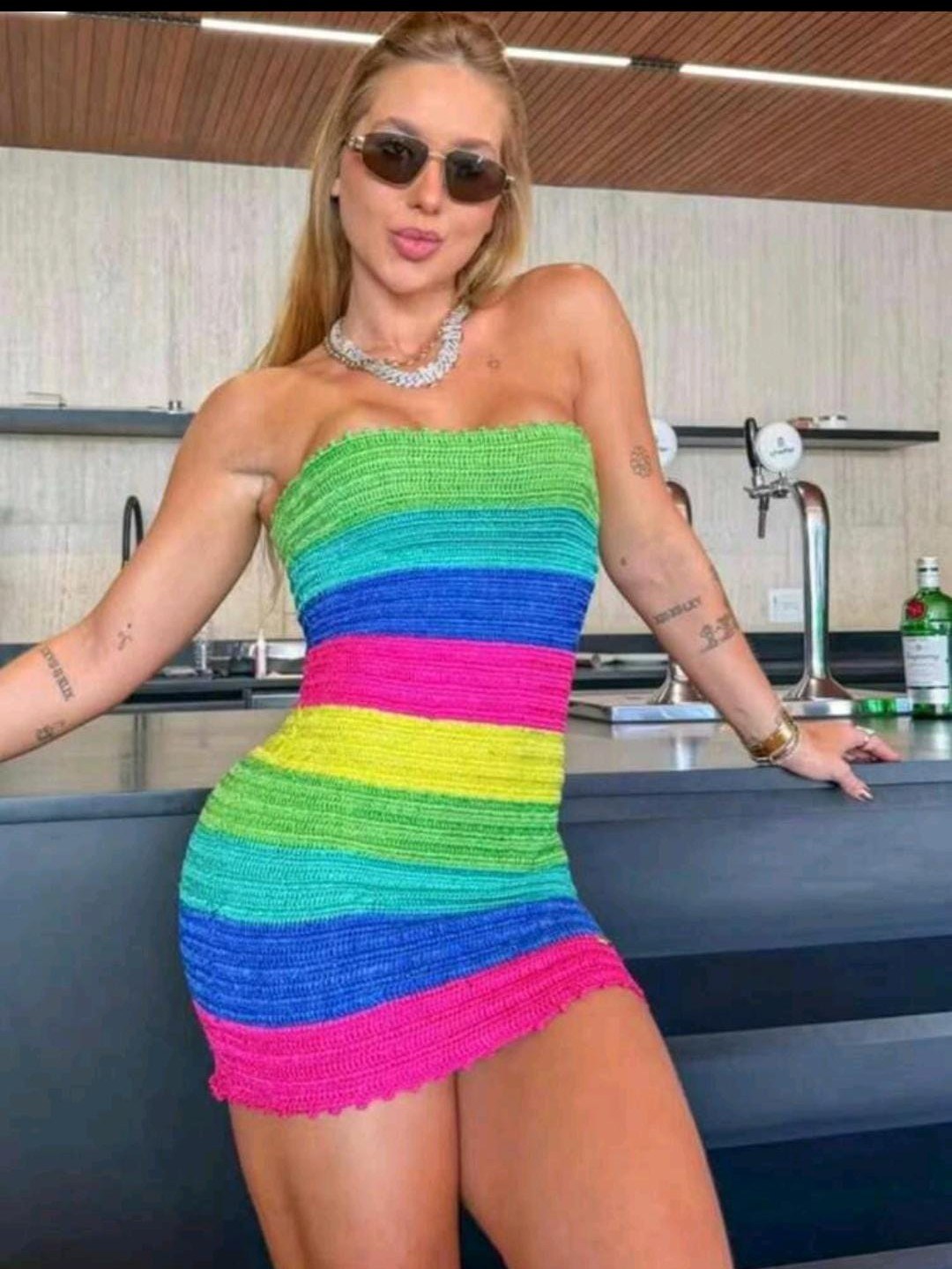 Vestido Virgínia tricô modal