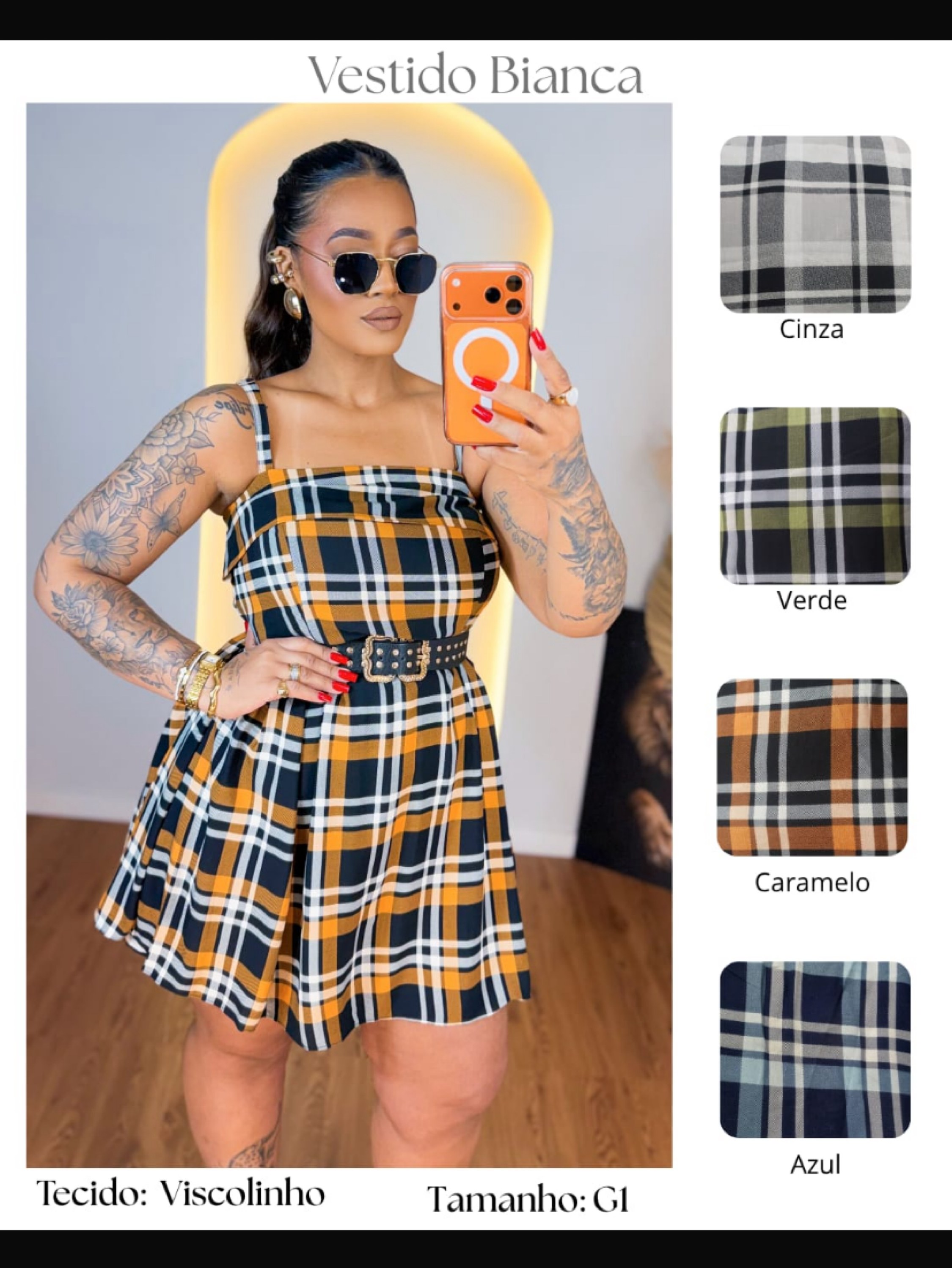 Vestido Bianca Plus size