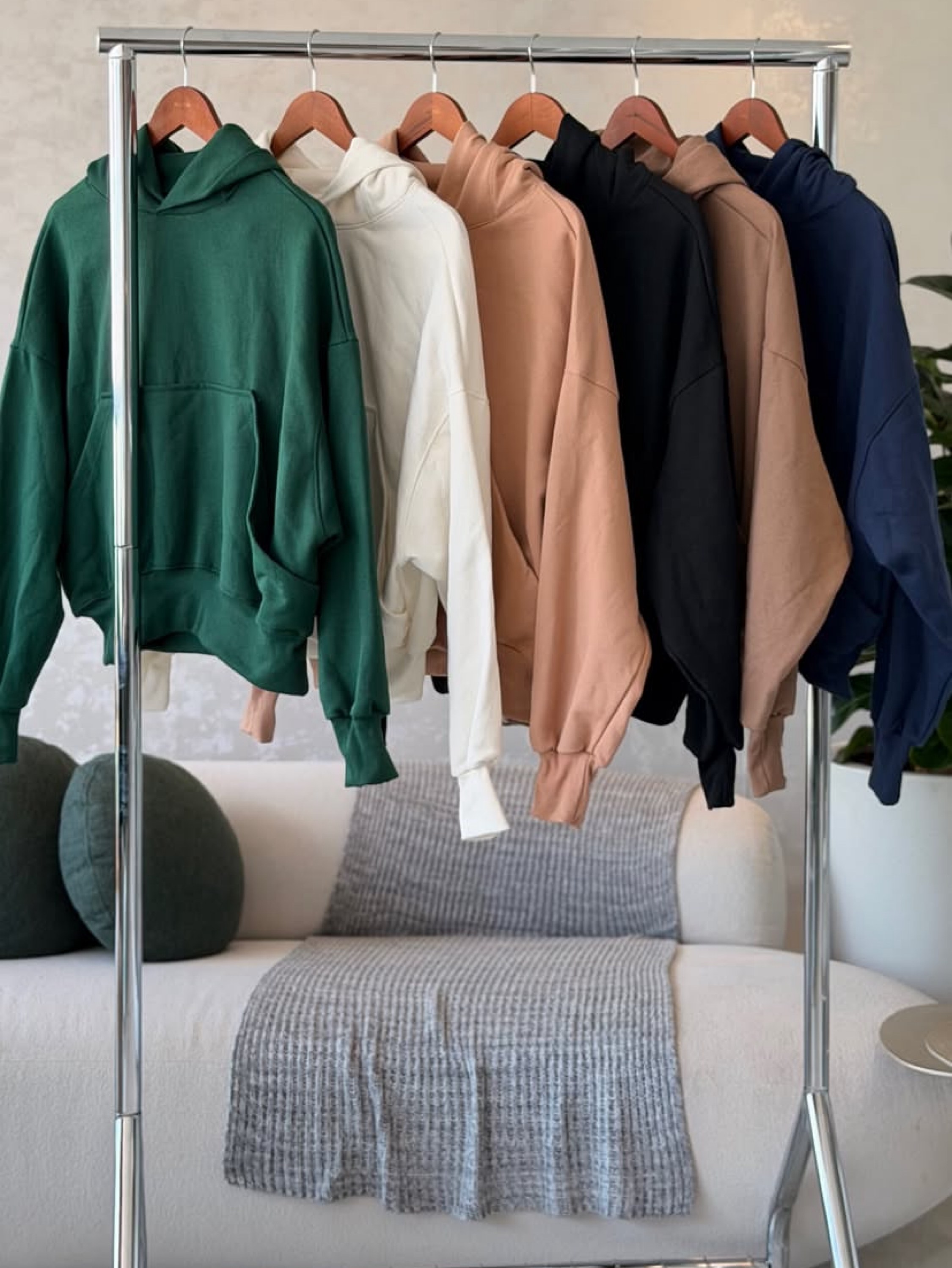 Blusa de moletom canguru com capuz