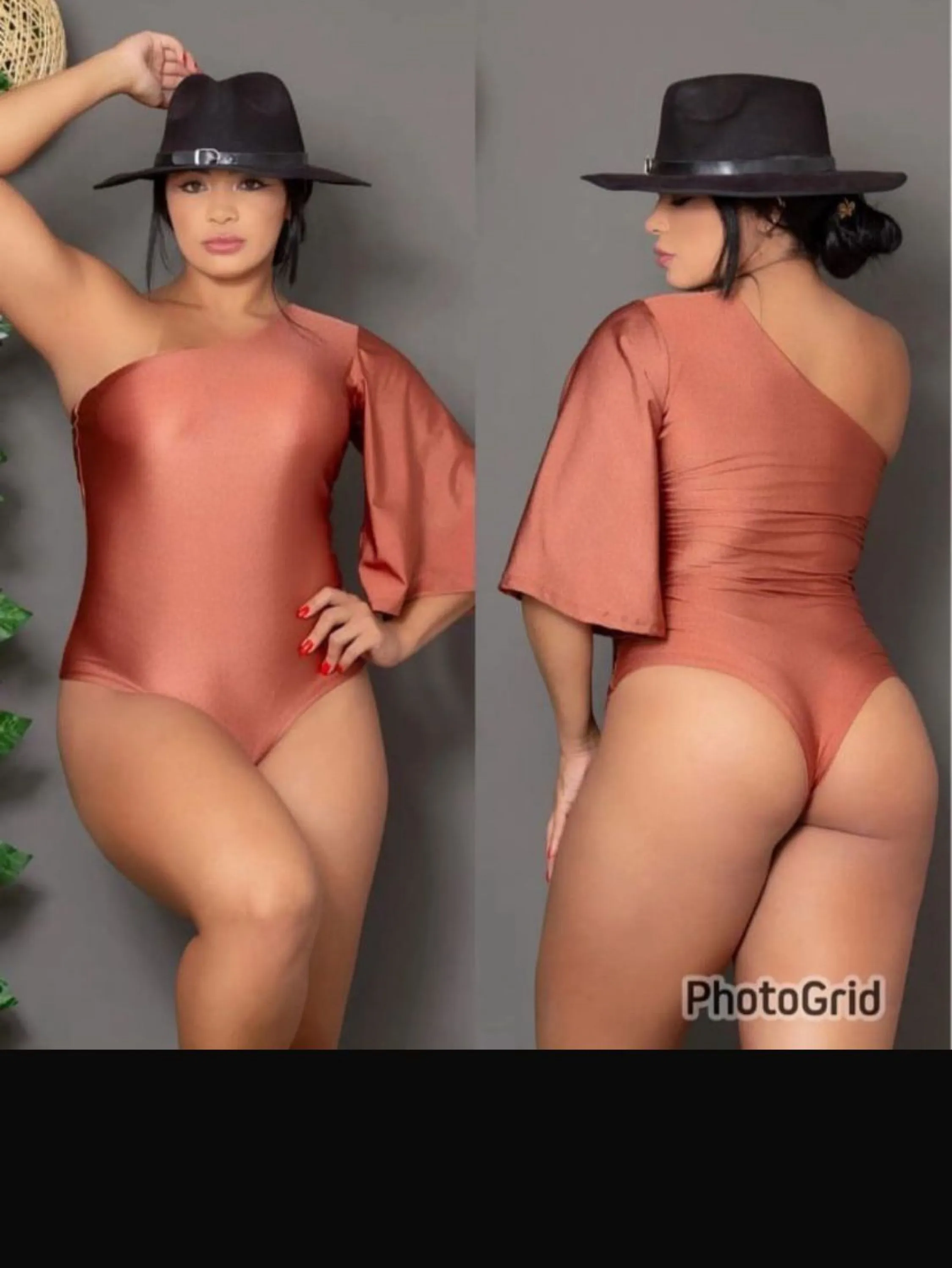 Body manga fler tecido Suplex acetinado premium