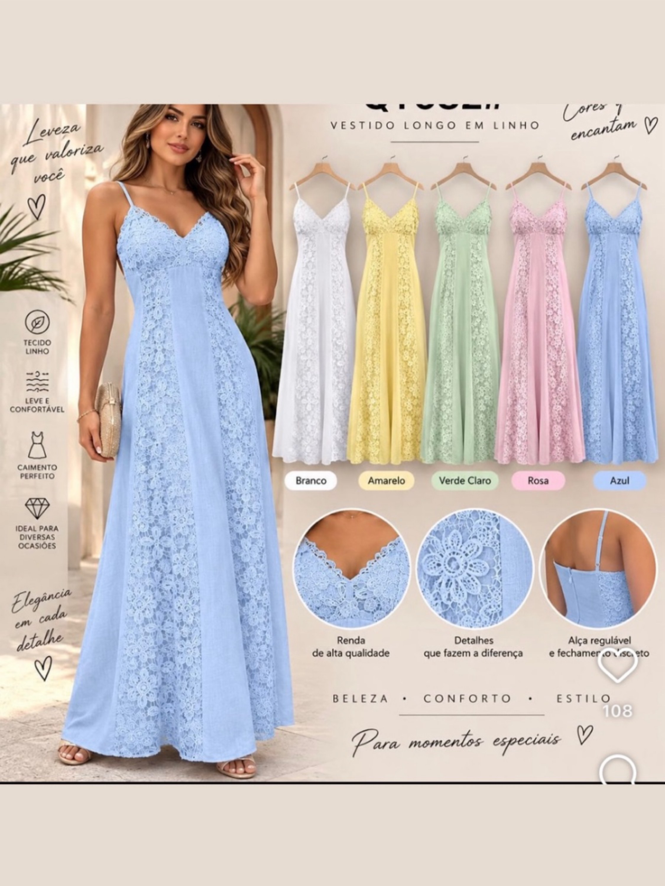 Vestido longo