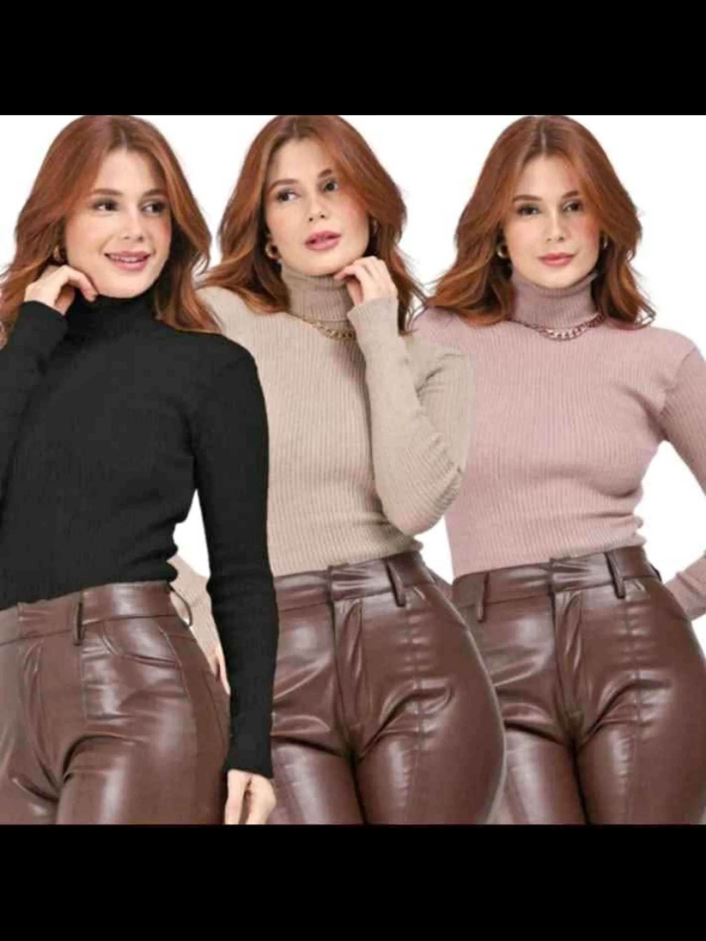 Kit 4 blusa cachorro Cropped tecido Ribana/algodao