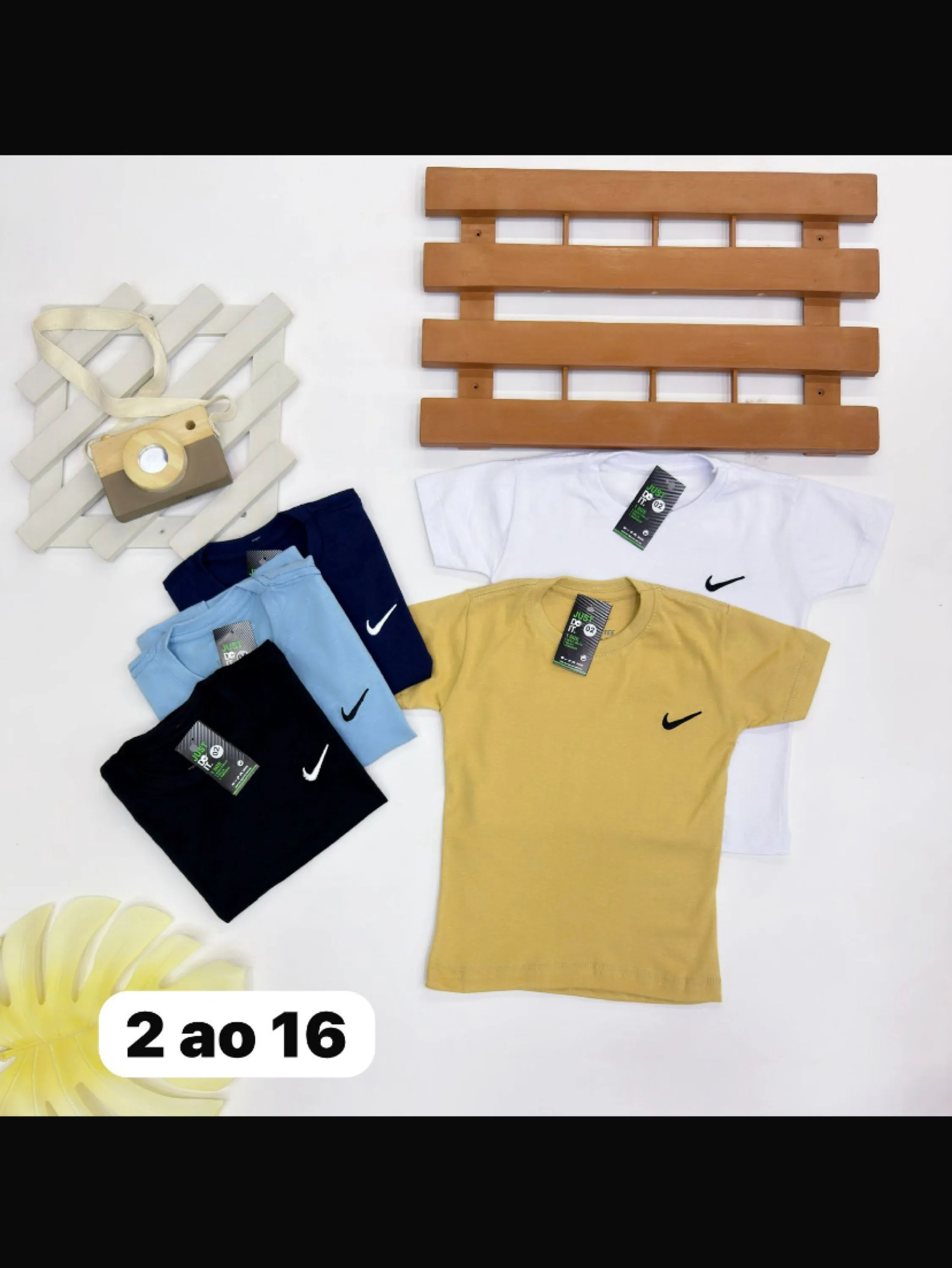 Camiseta Nike infantil/juvenil 100% algodao