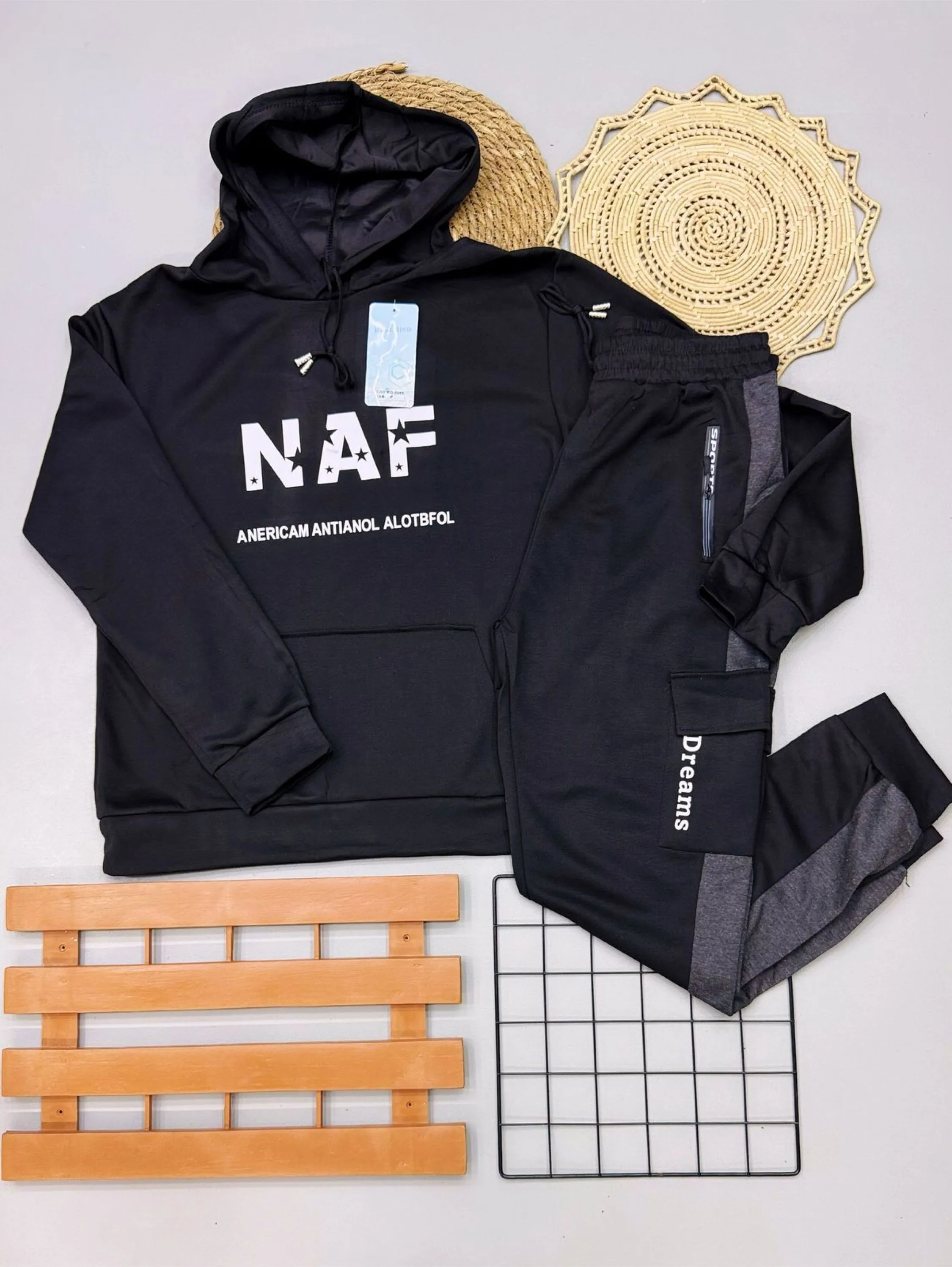 Conjunto adulto importado tecido moletinho