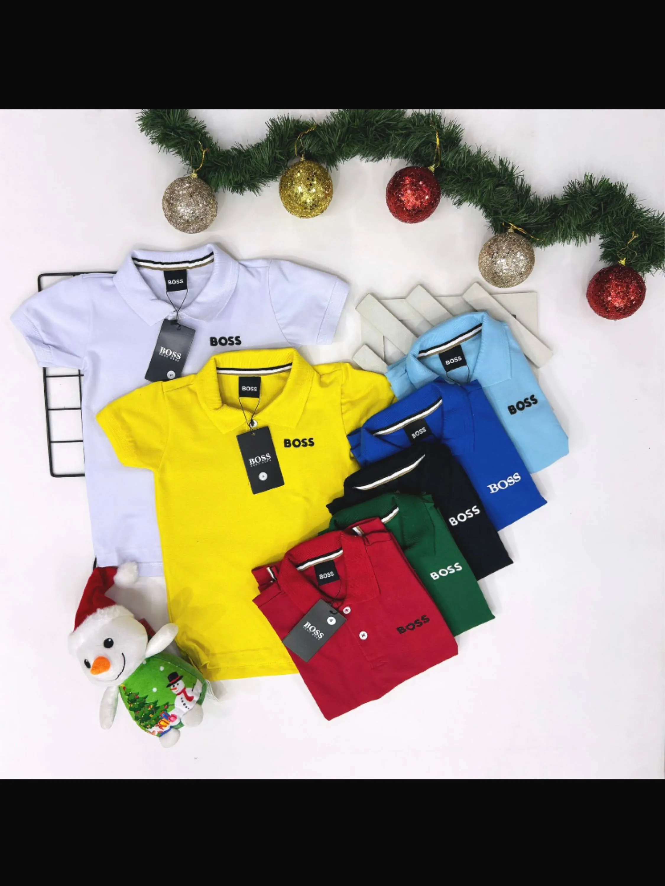 Camiseta Polo Boss infantil/juvenil