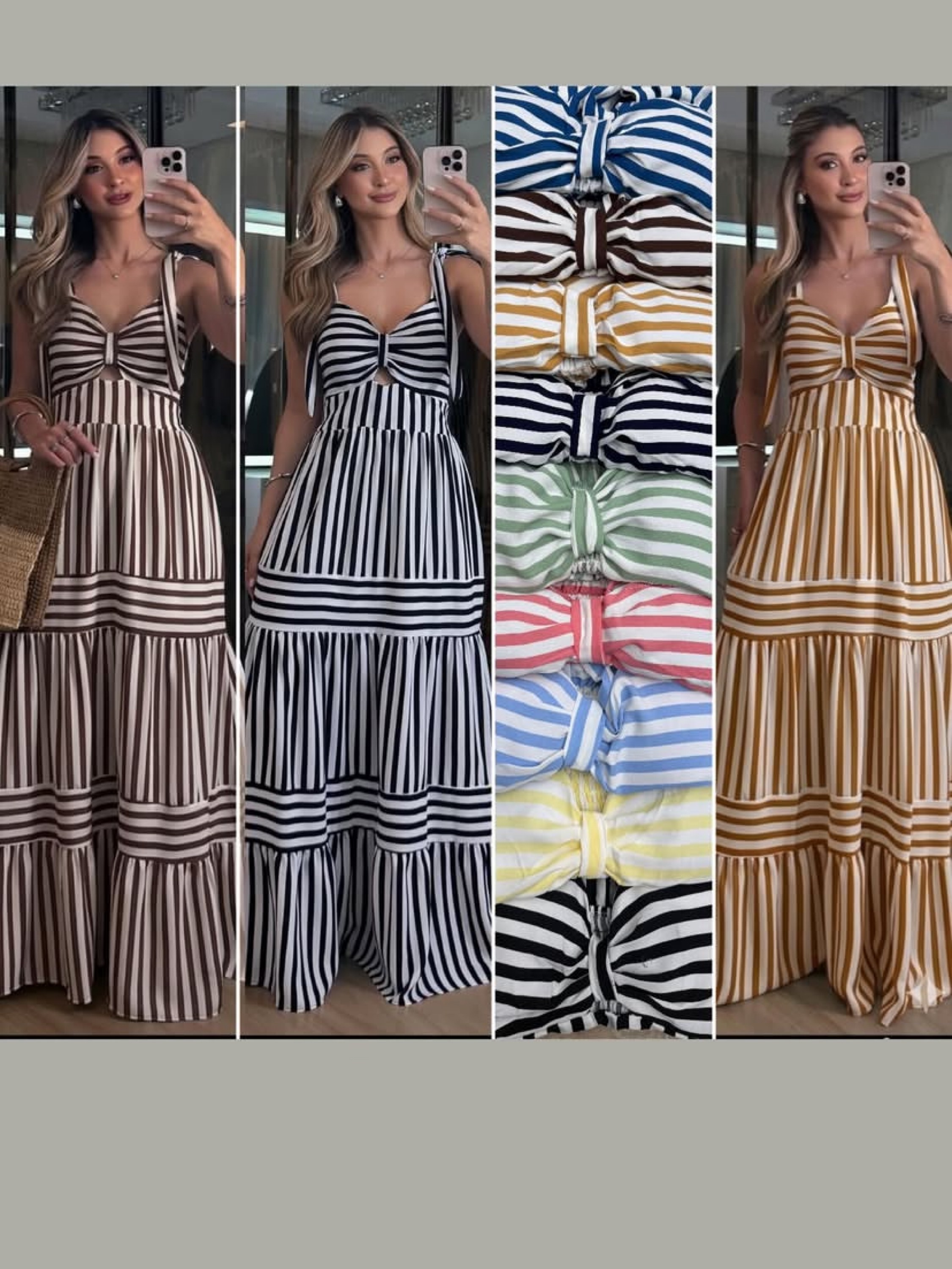 Vesrido longo 3 marias