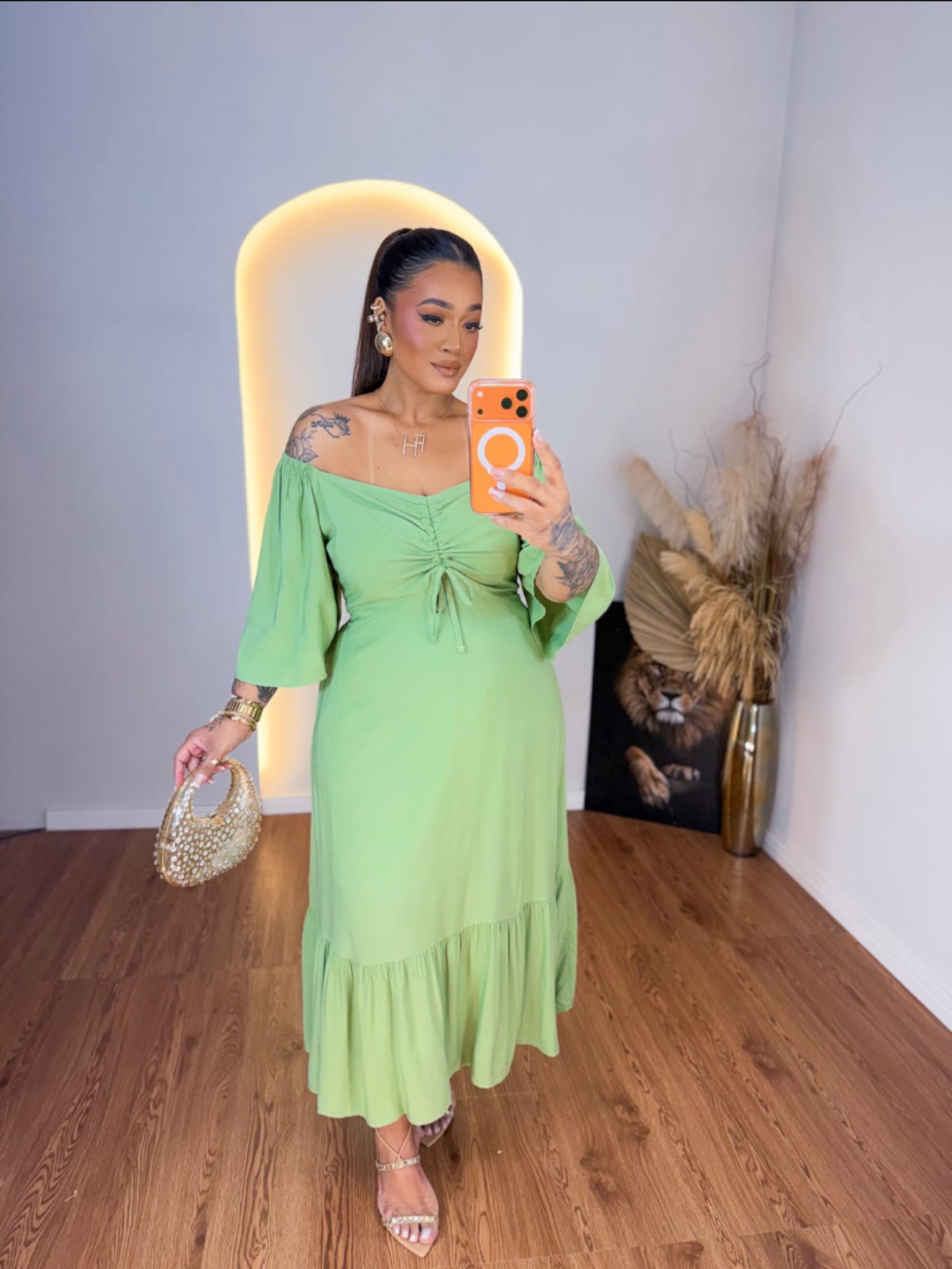 Vestifo Alice mídi Plus size