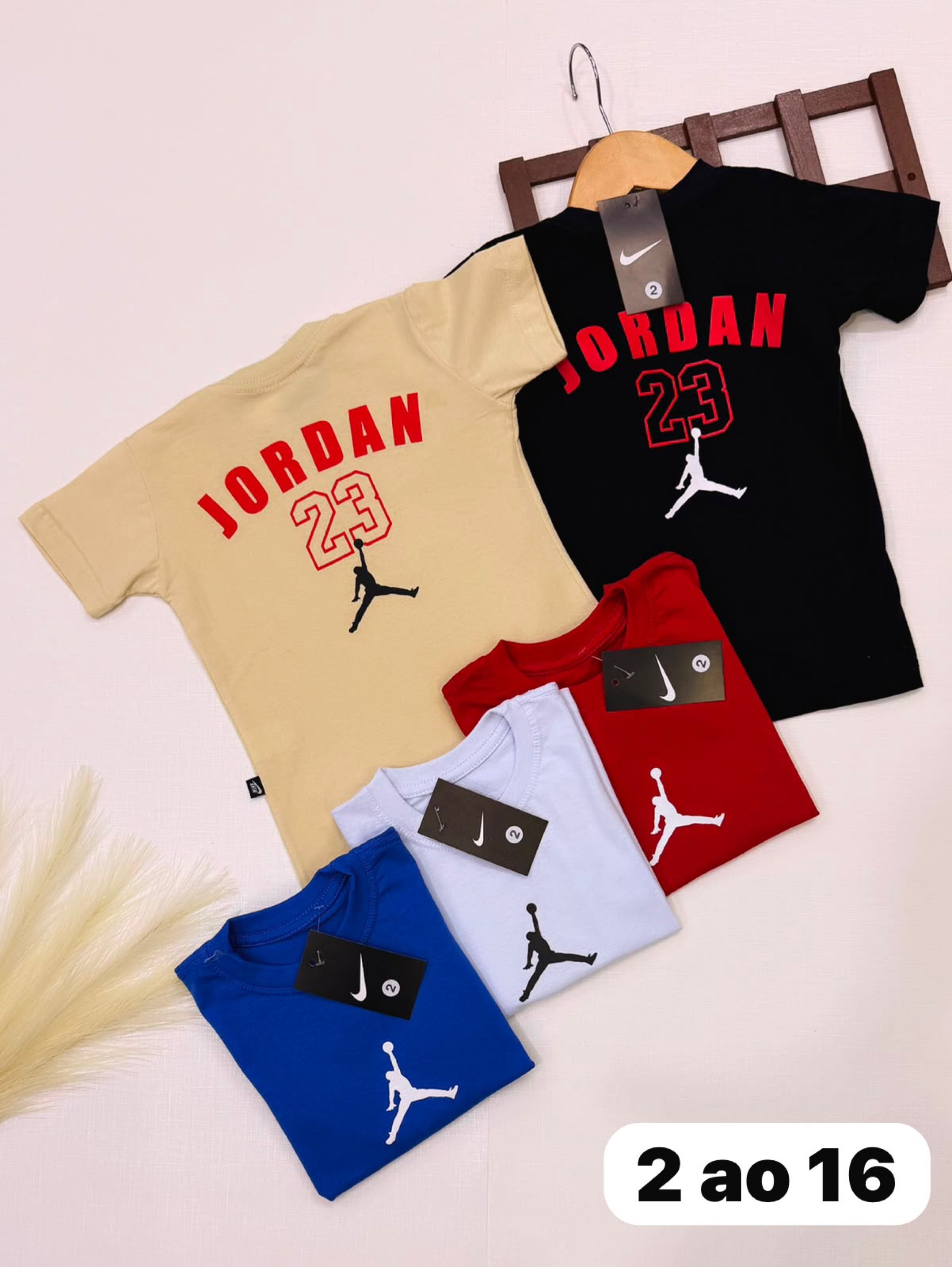 Camiseta Jordan infantil/juvenil
