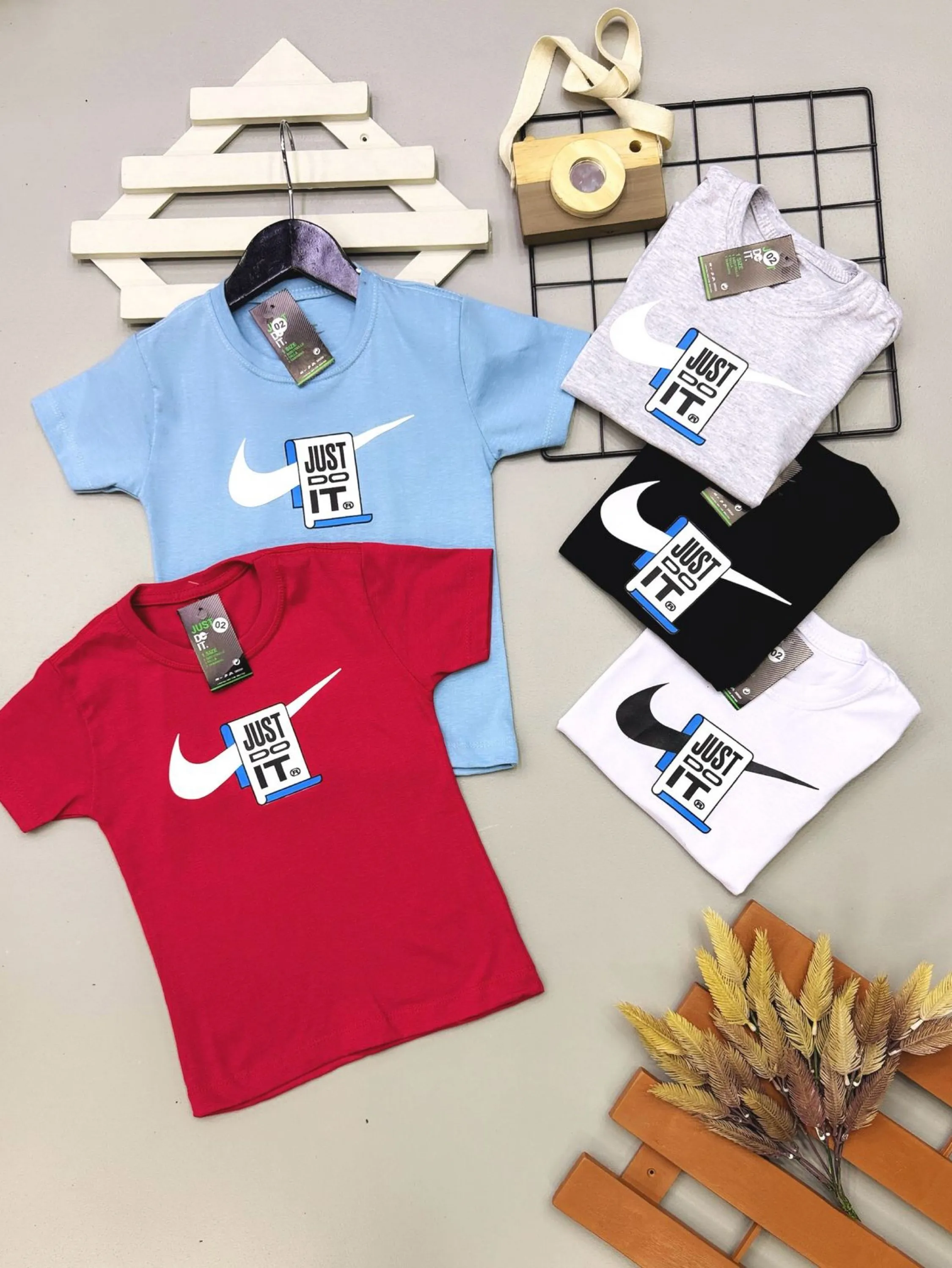 Camiseta manga curta nike 100% algodão infantil/jucenil