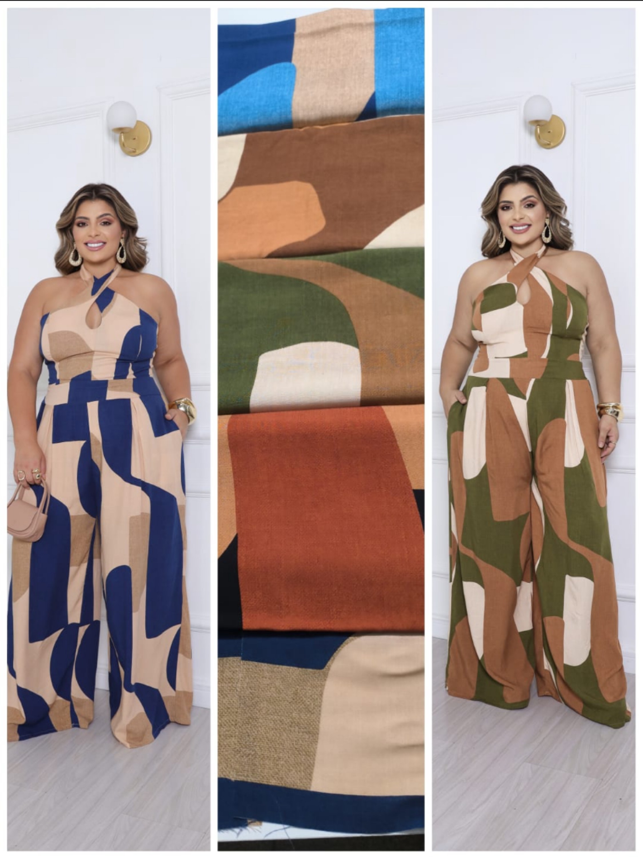 Macacão Tália Plus size