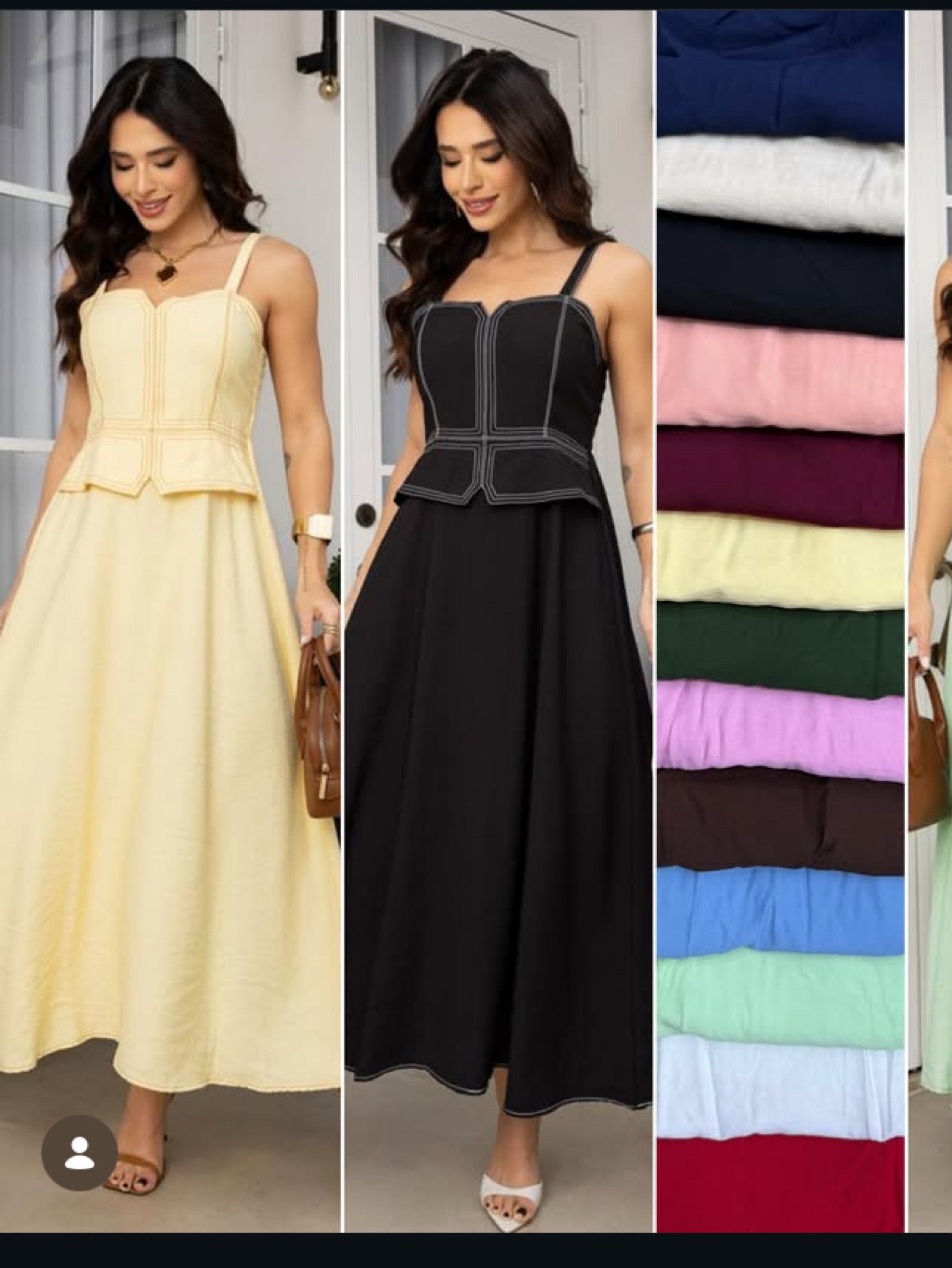 Vestido mídi