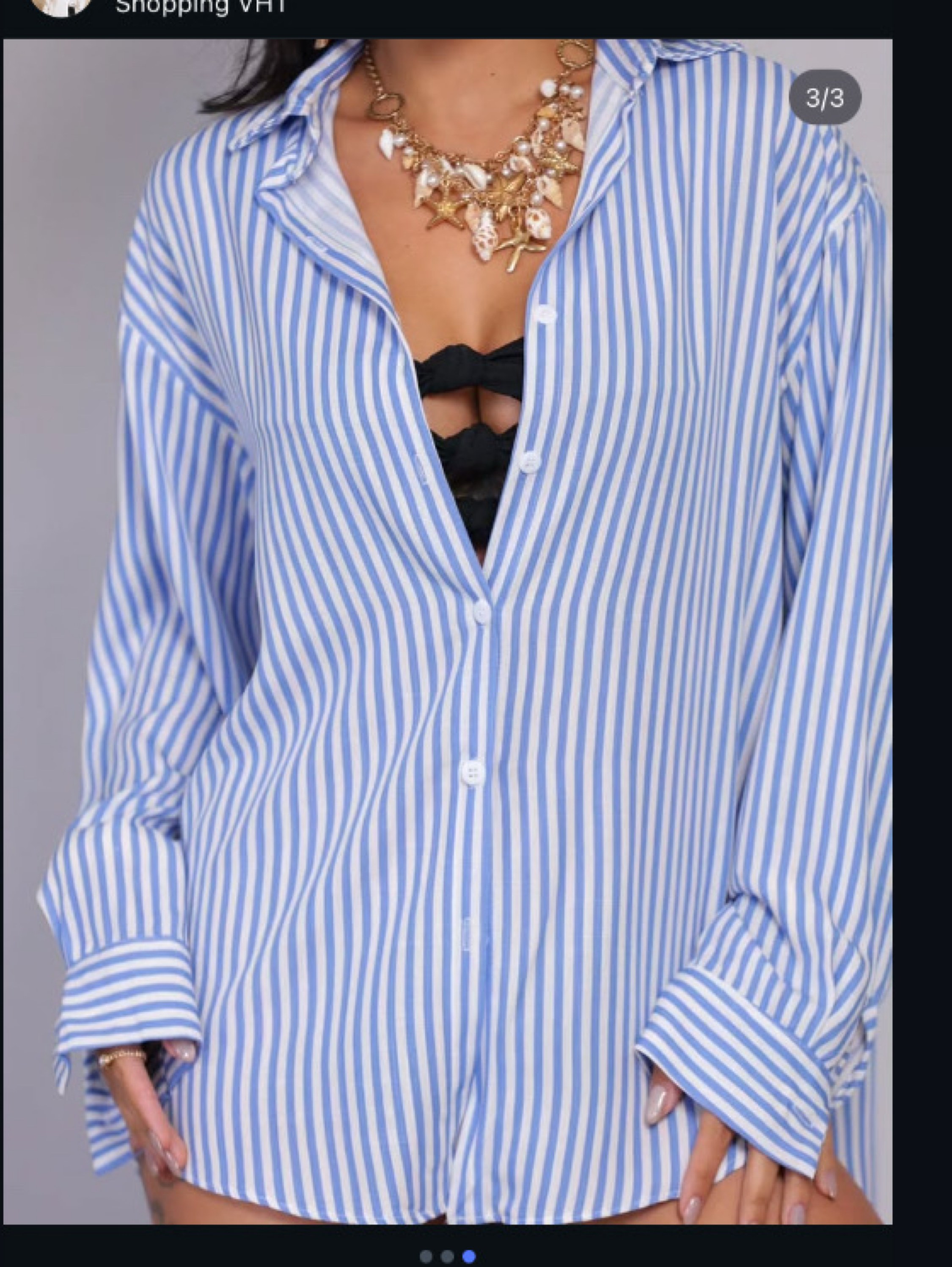 Camisa Max listrada