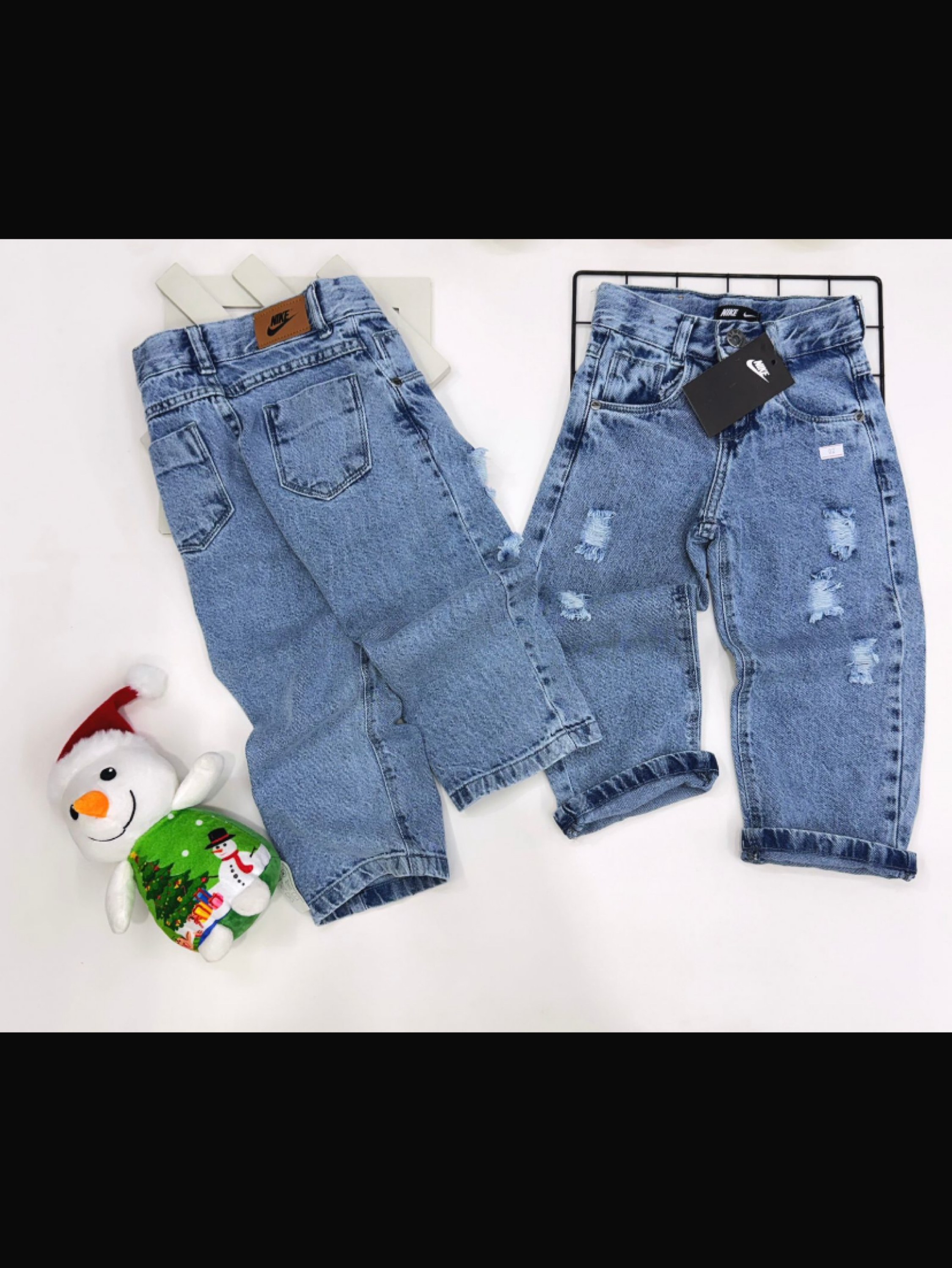 Calça jeans Nike infantil/juvenil