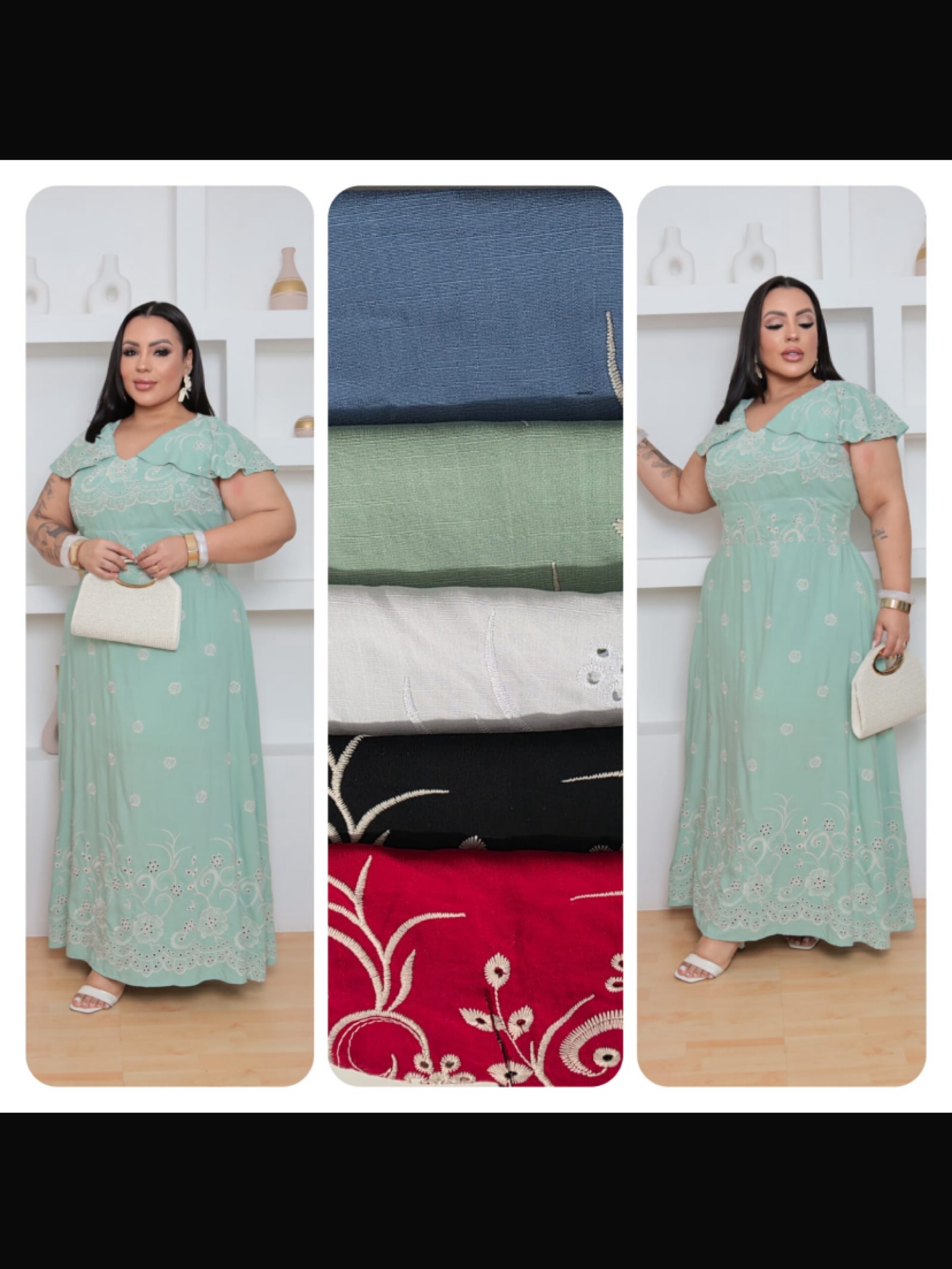 Vestido Andrea plus size