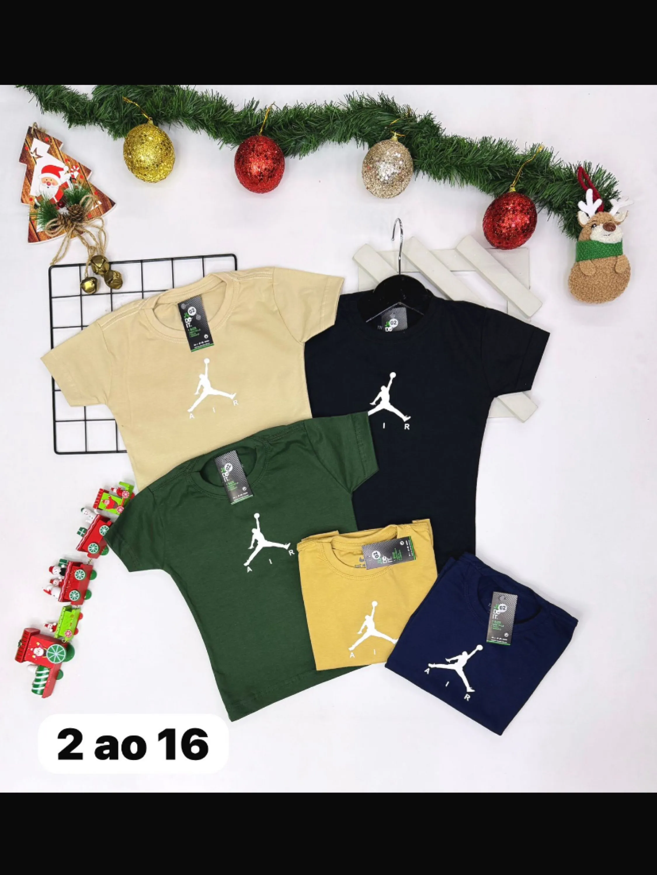 Camiseta Jordan infantil/juvenil