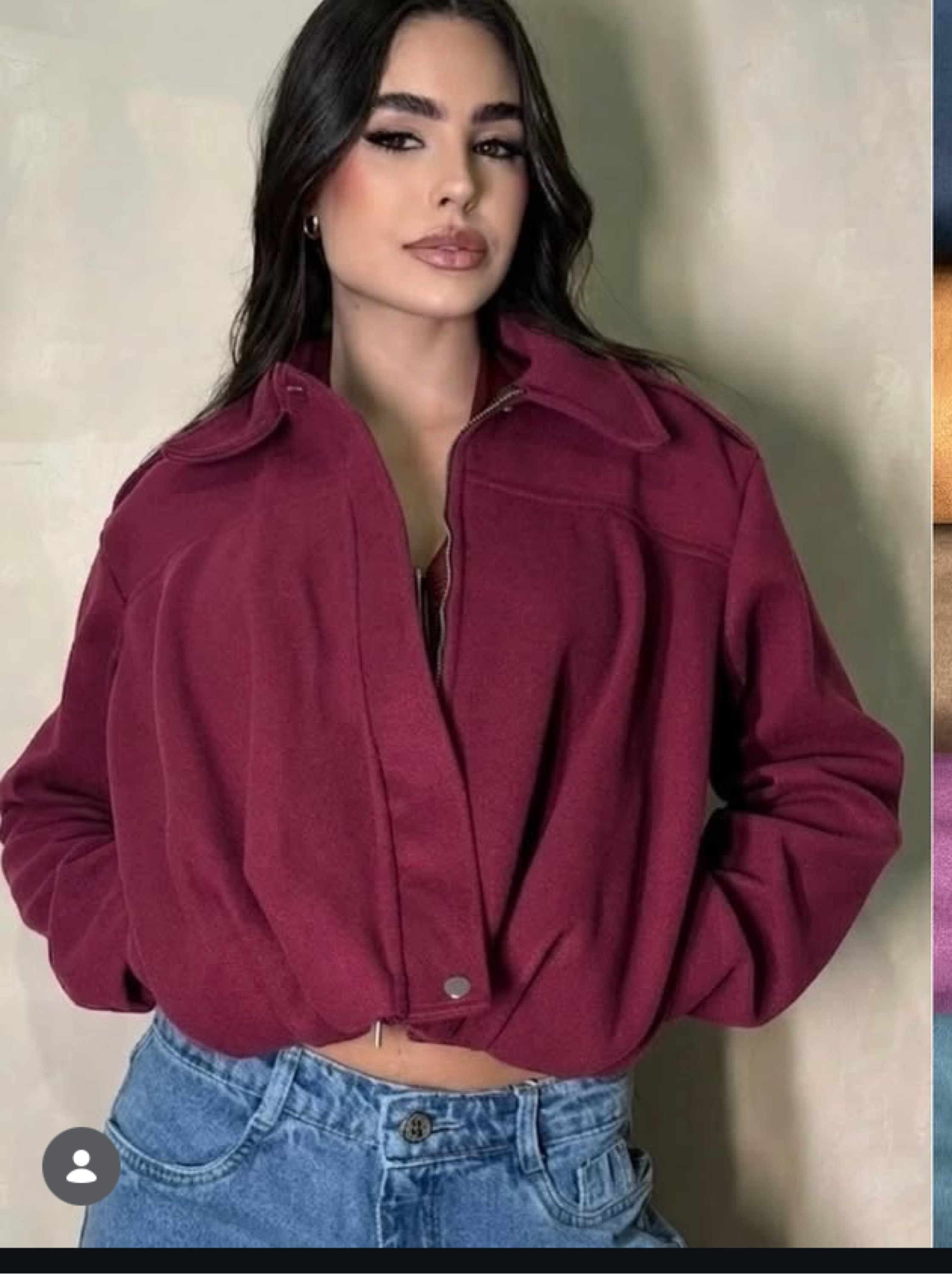 Jaqueta em suede