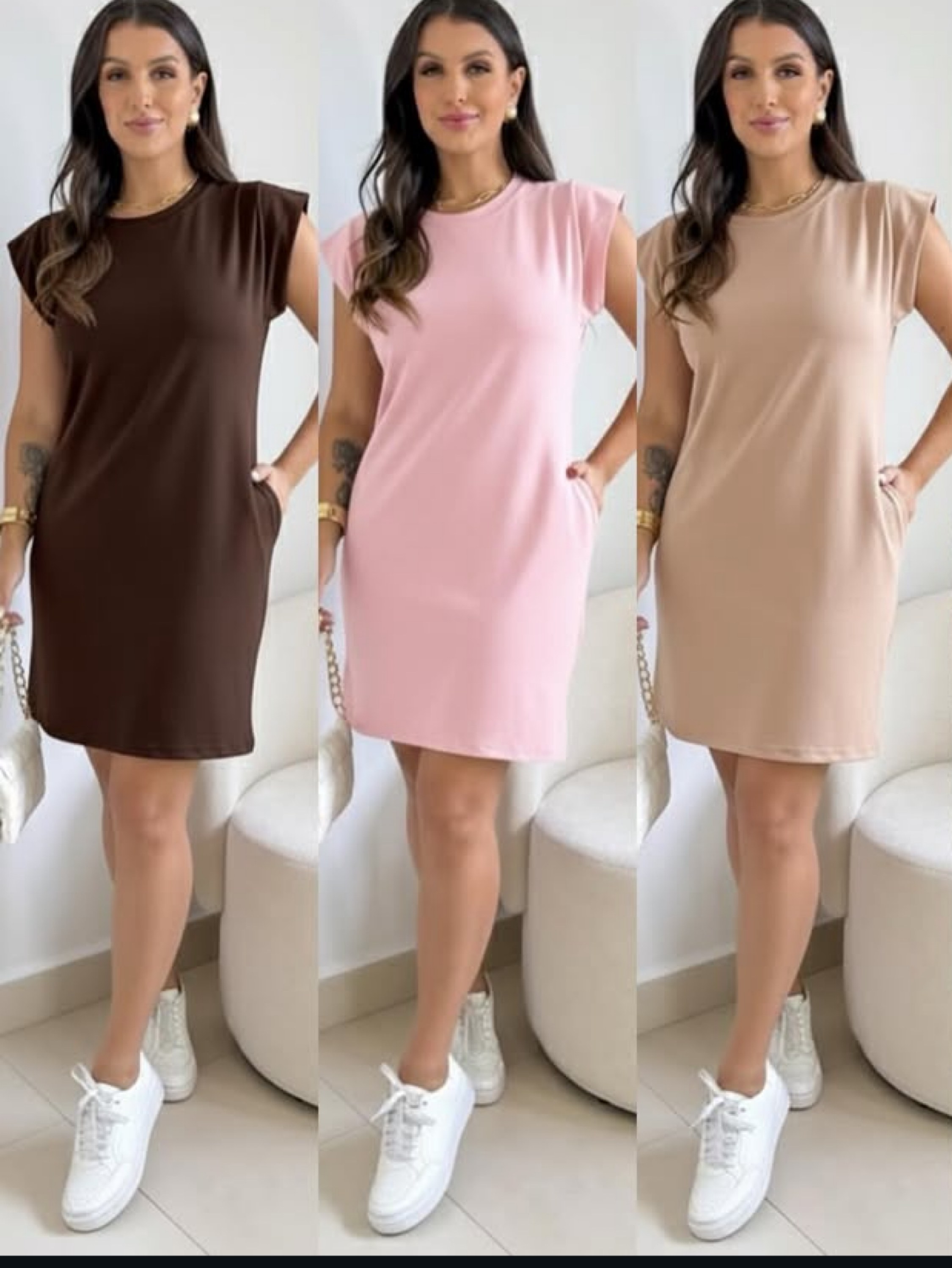 Vestido curto Muscle