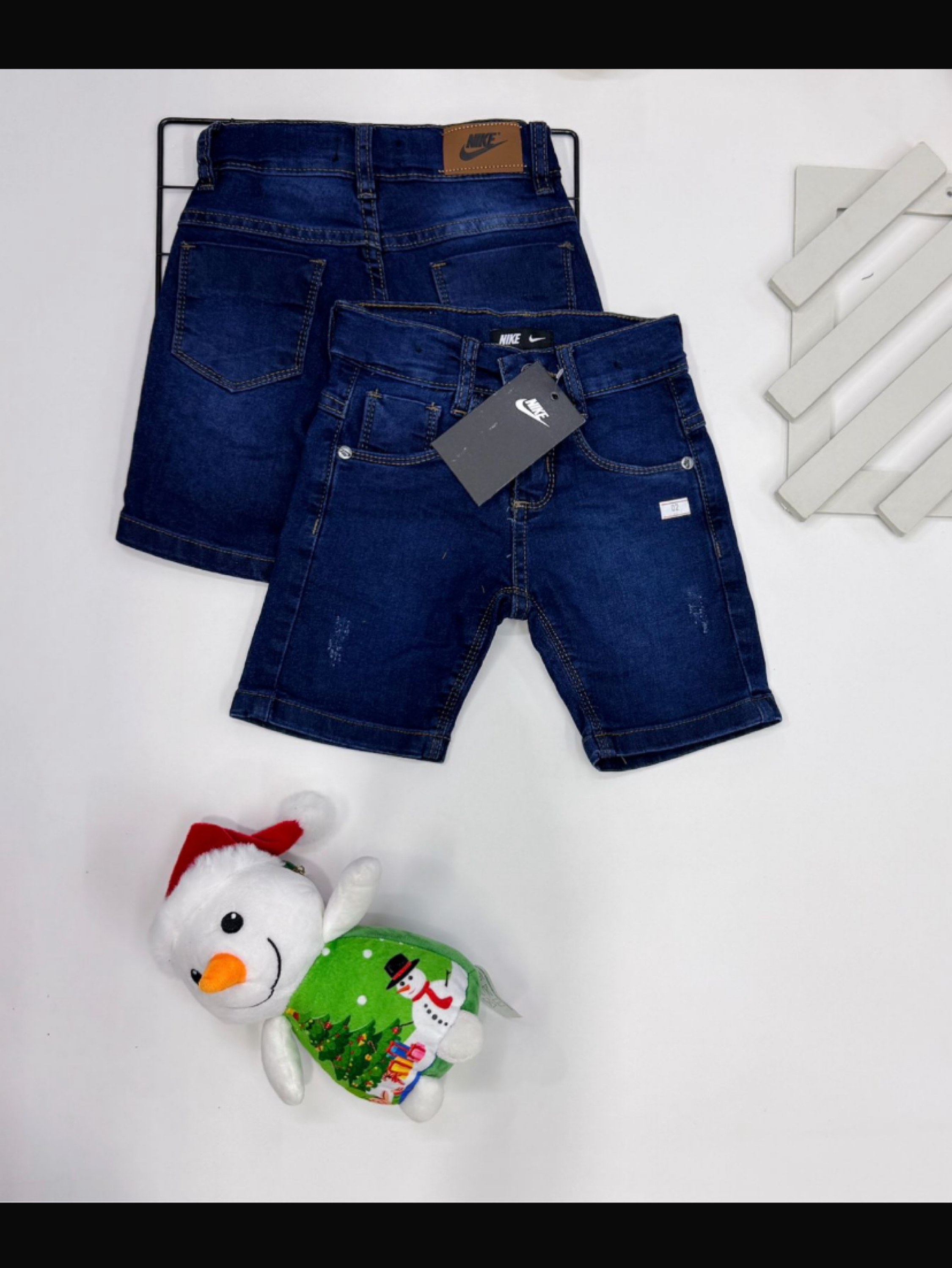 Bermuda jeans Nike infantil/juvenil