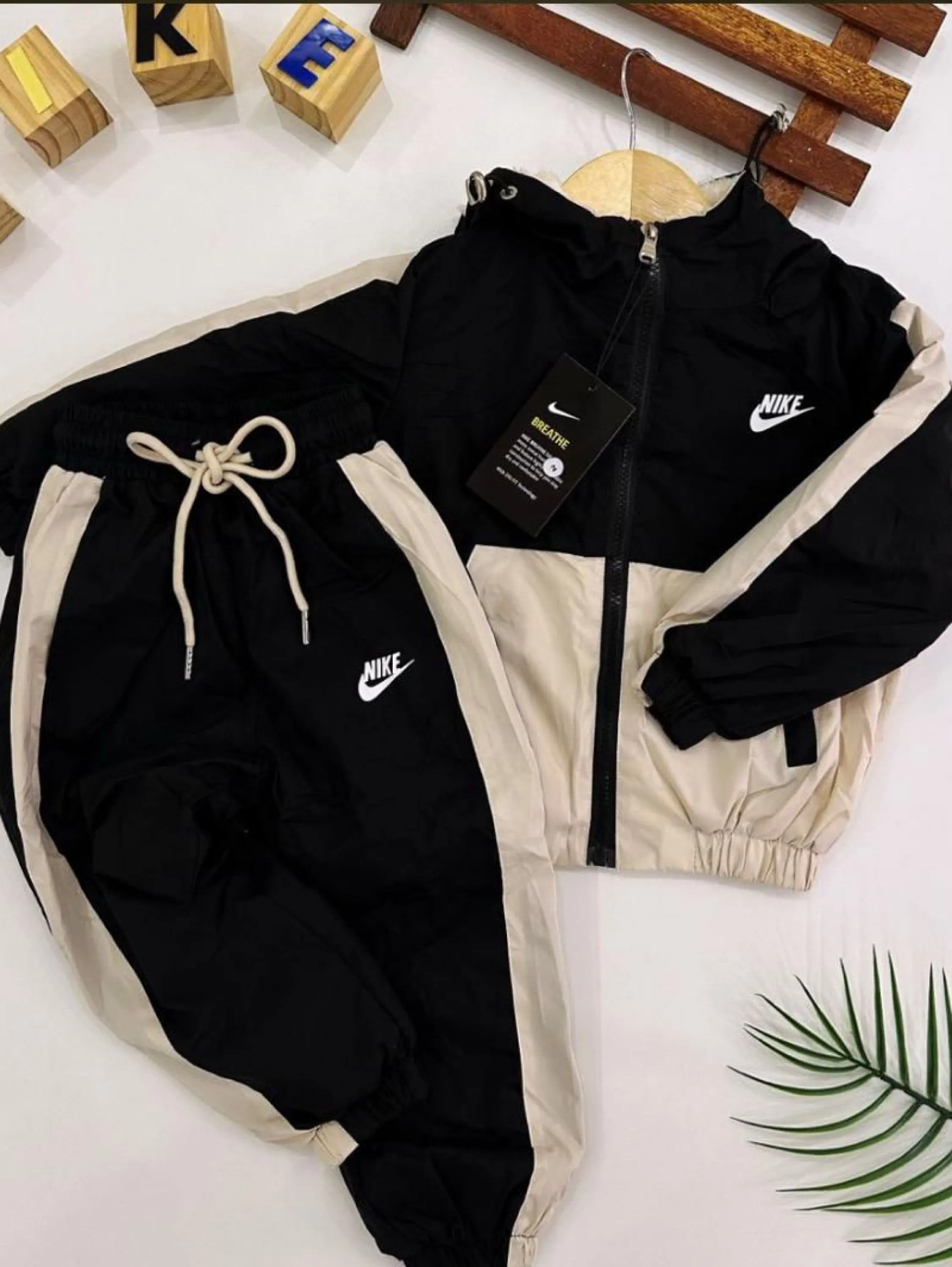 Conjunto tactel peluciada importado Nike infantil/juvel