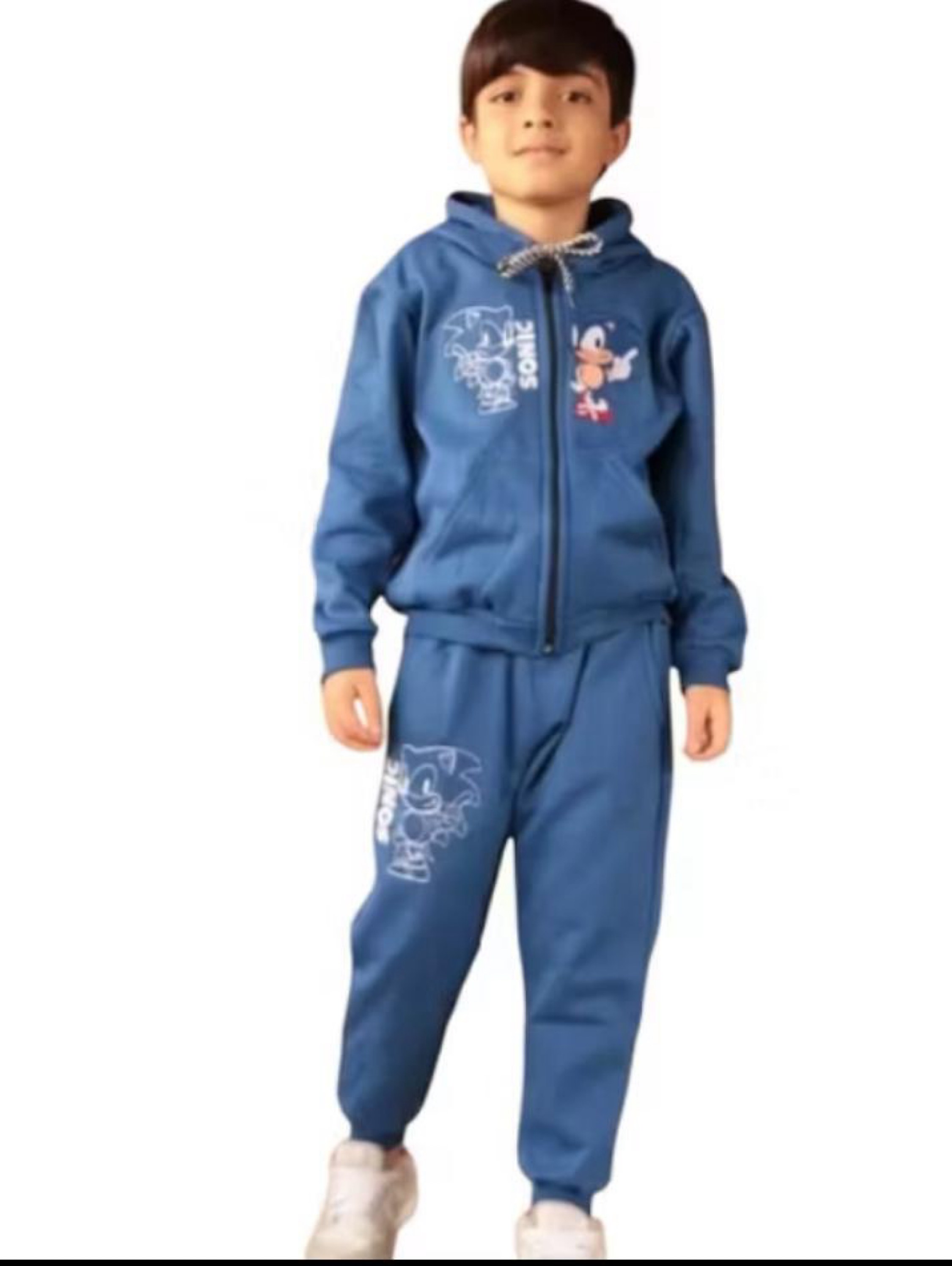 Conjunto de moletom sonic 2 cabos