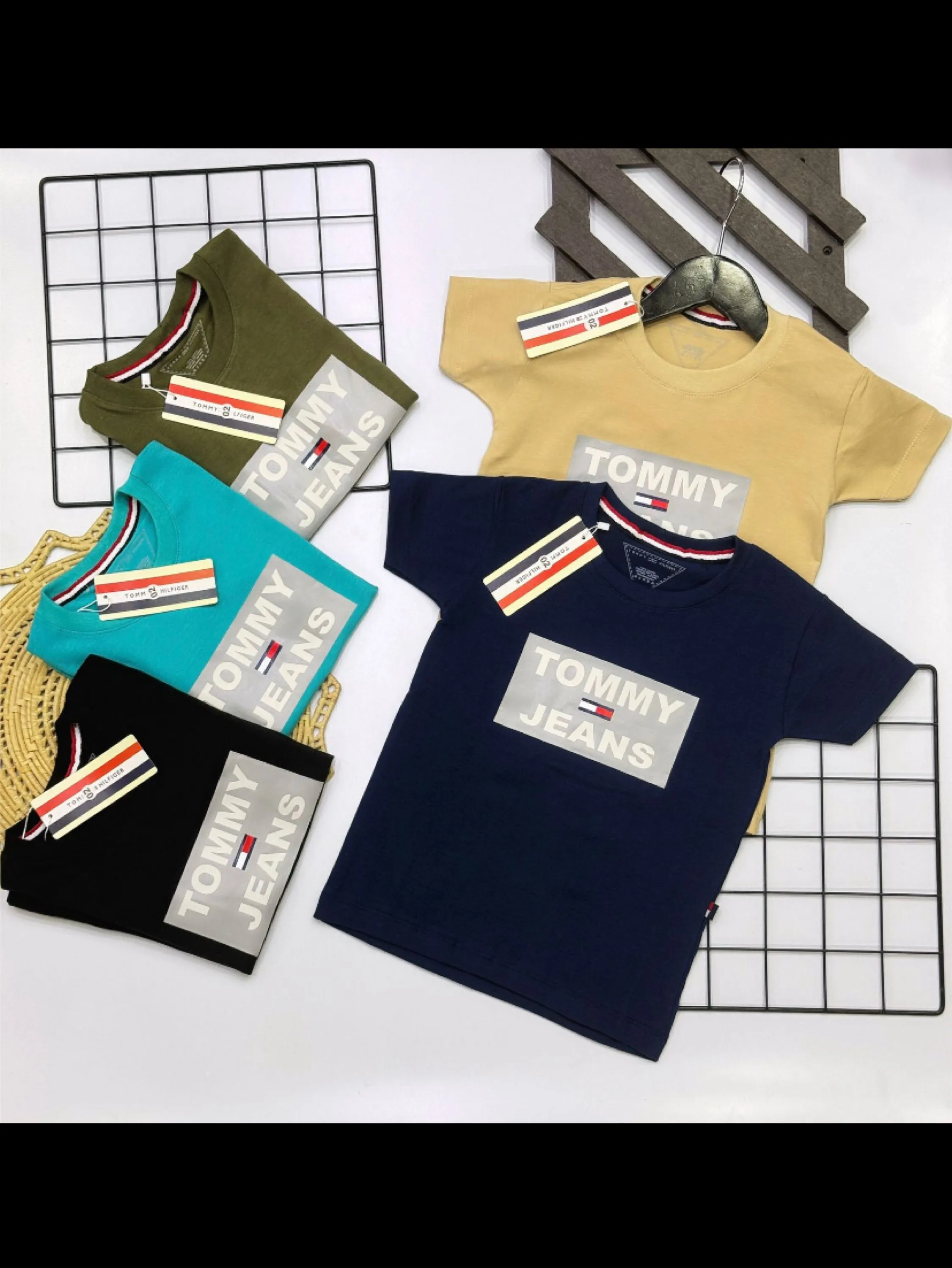 Camiseta Tommy infantil /juvenil malha peruana