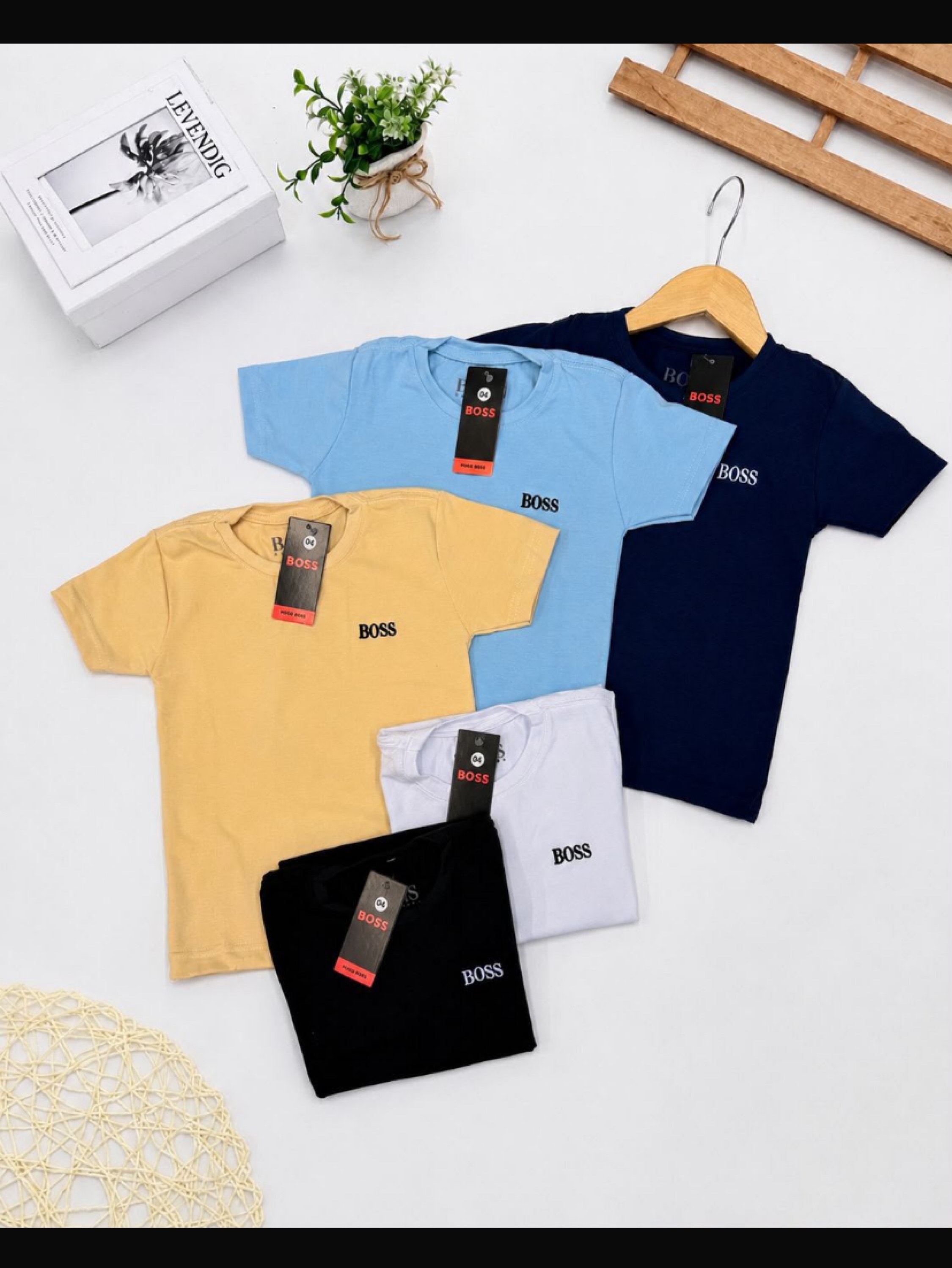 Camiseta Boss infantil/juvenil