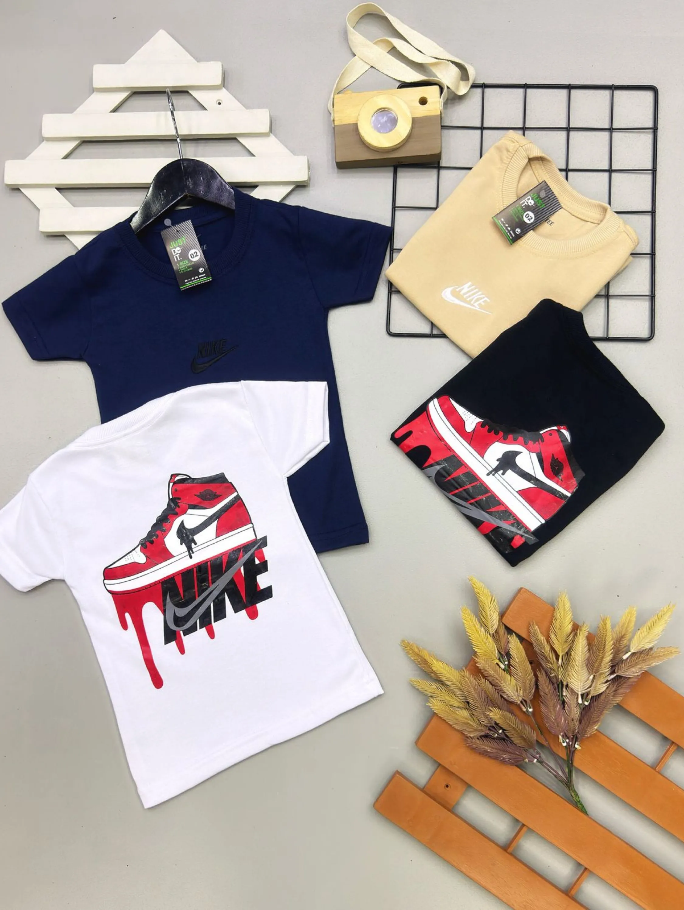 Camiseta nike infantil/juvenil malha peruana
