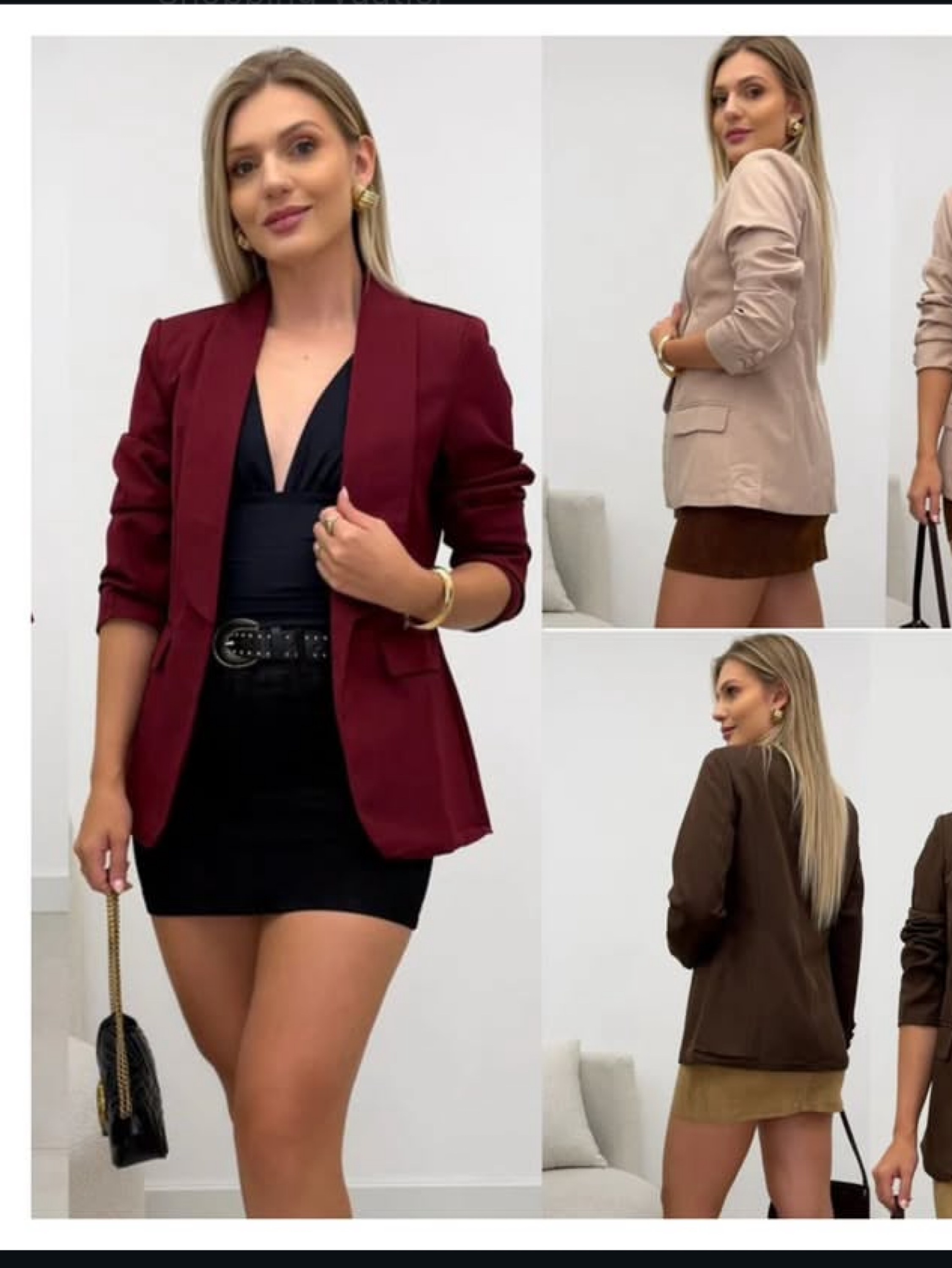 Blazer alfaiataria