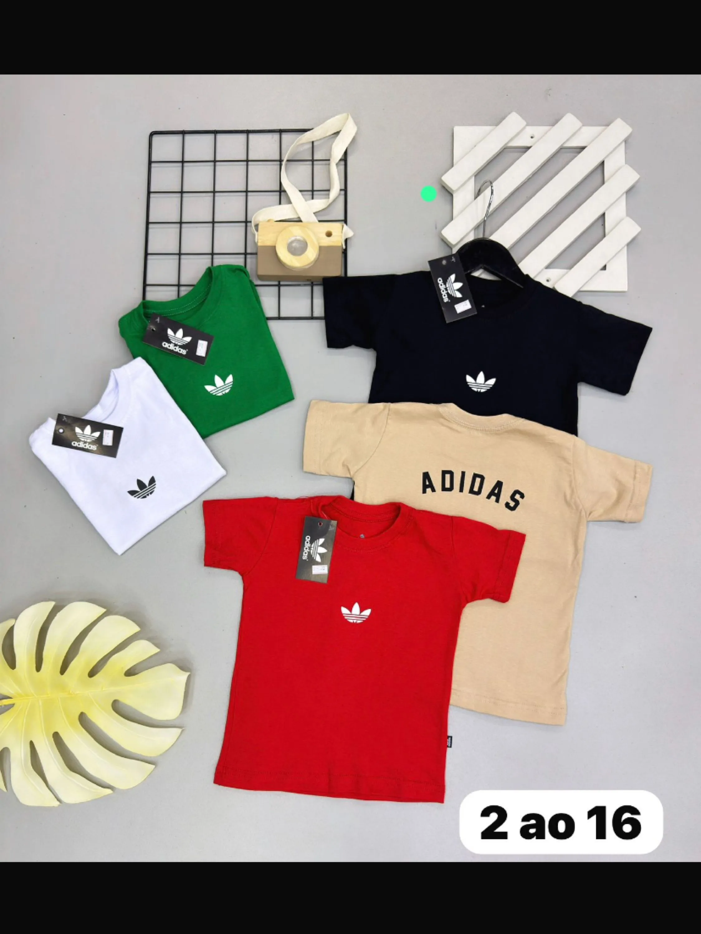 Camiseta adidas infantil /juvenil 100%algidao