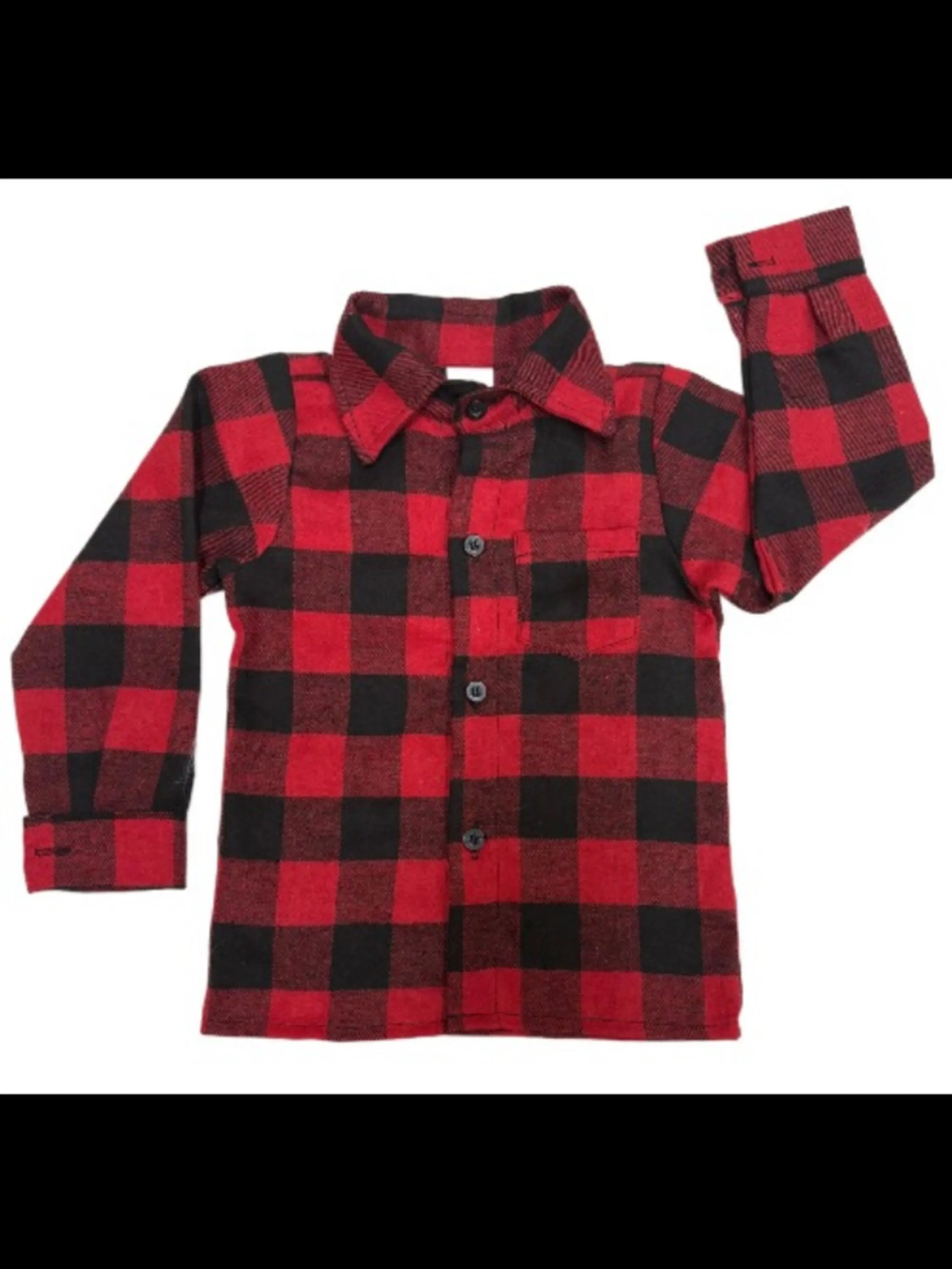 Camisa xadrez flanelada juvenil