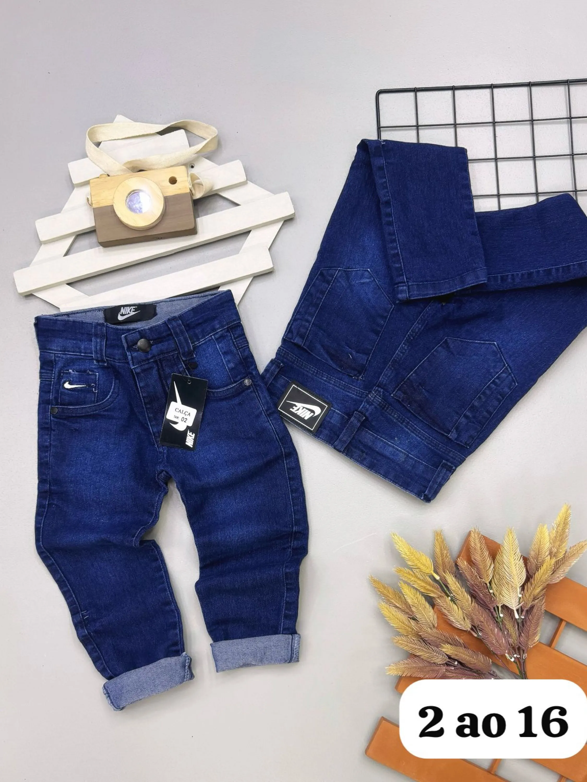 Calça nike jeans infantil /juvenil