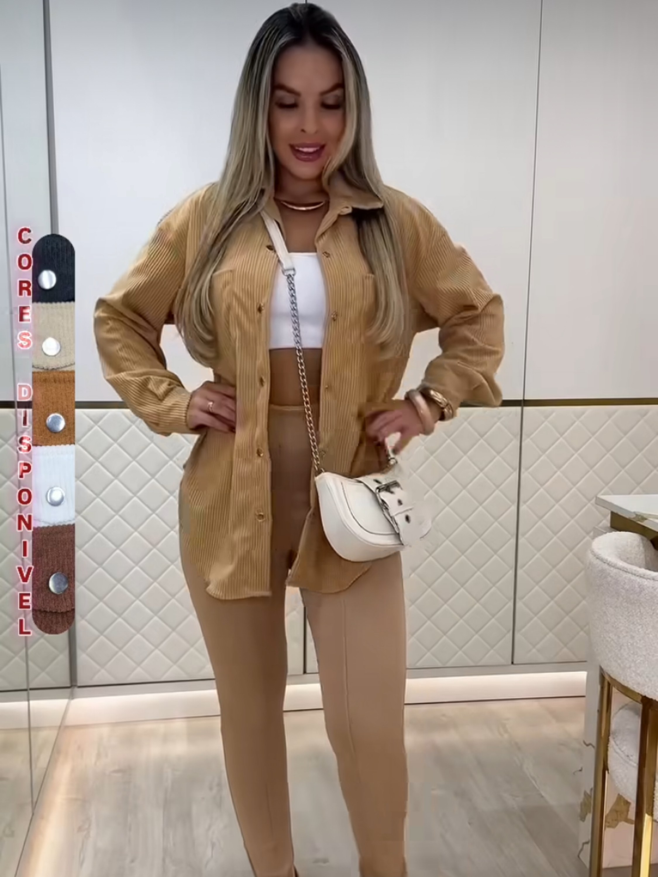 Camisão manga longa