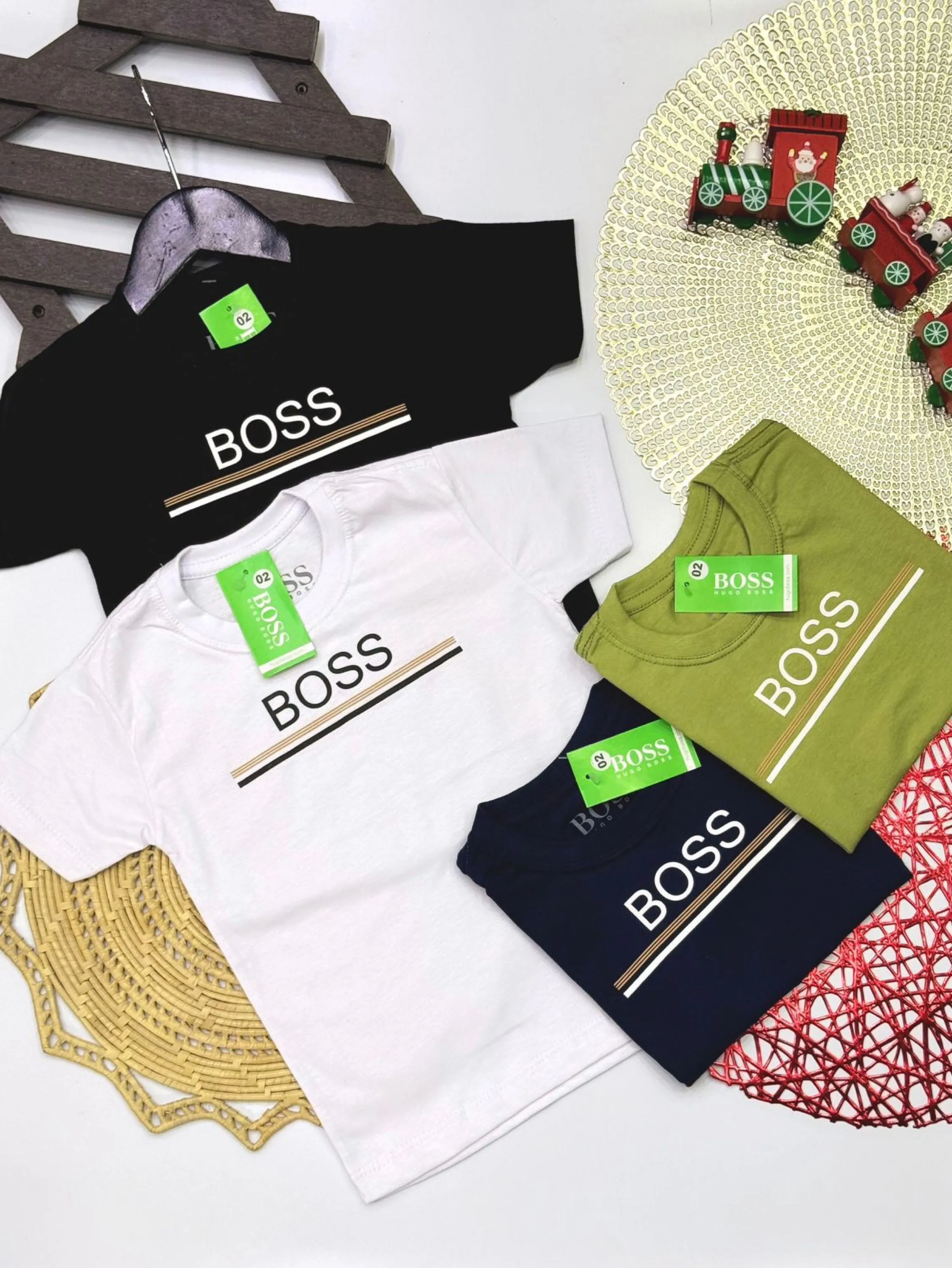 Camiseta Boss  infantil /juvenil linha premium