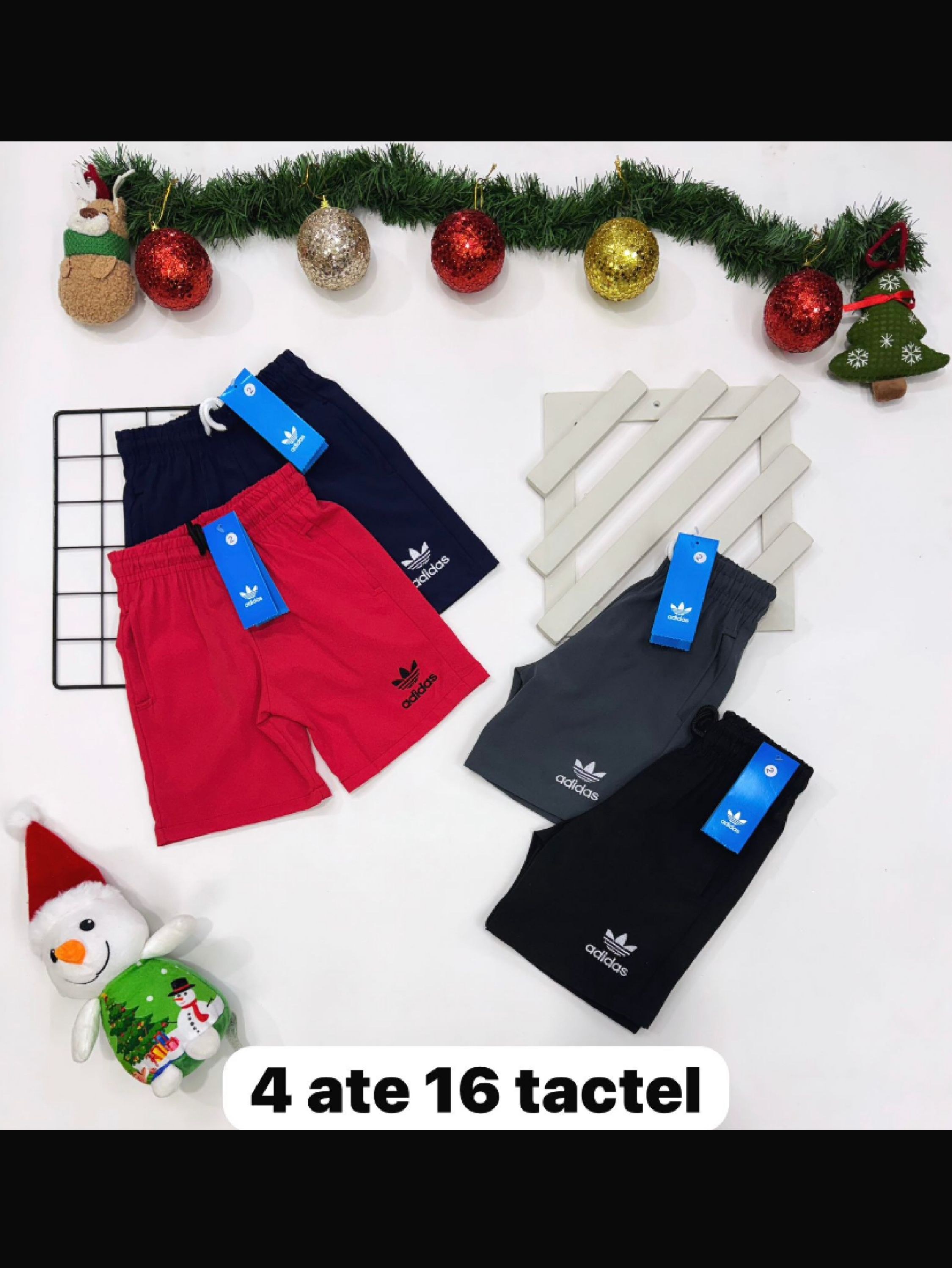 Bermuda Lacoste tactel com cordão infantil/juvwnil