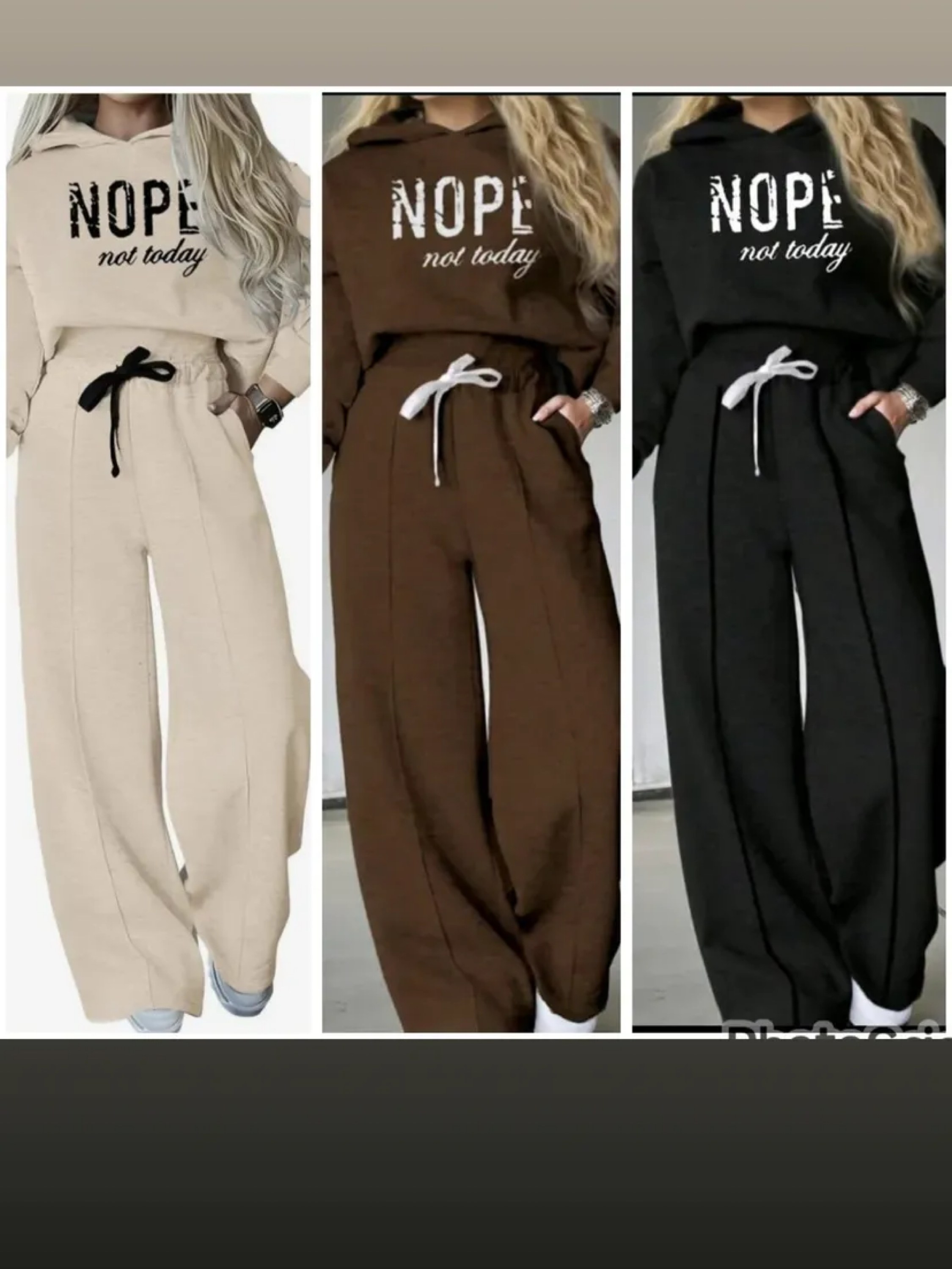 Conjunto de moletom Pantalona e blusa