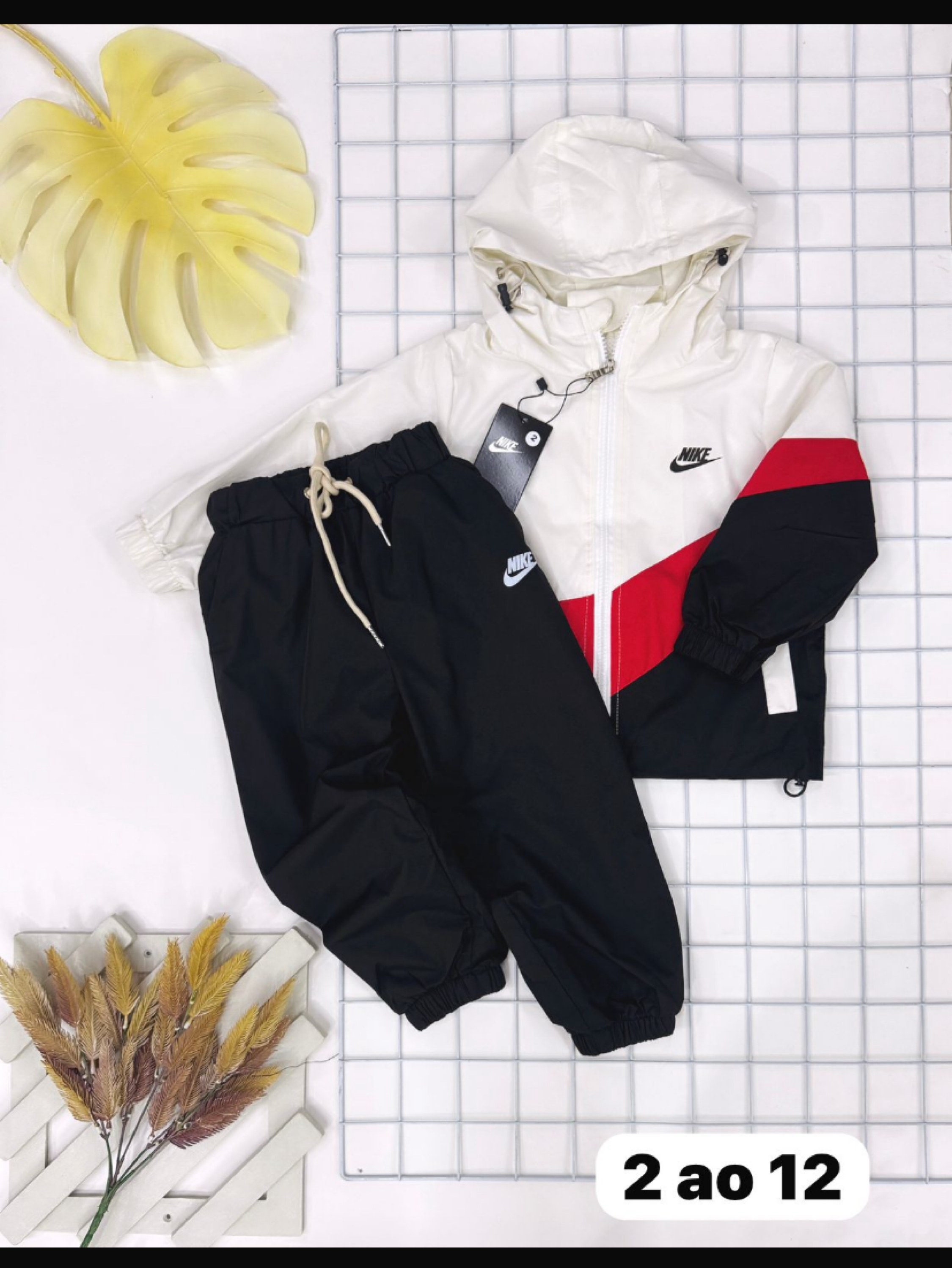 Conjunto tactel Nike infantil/juvenil